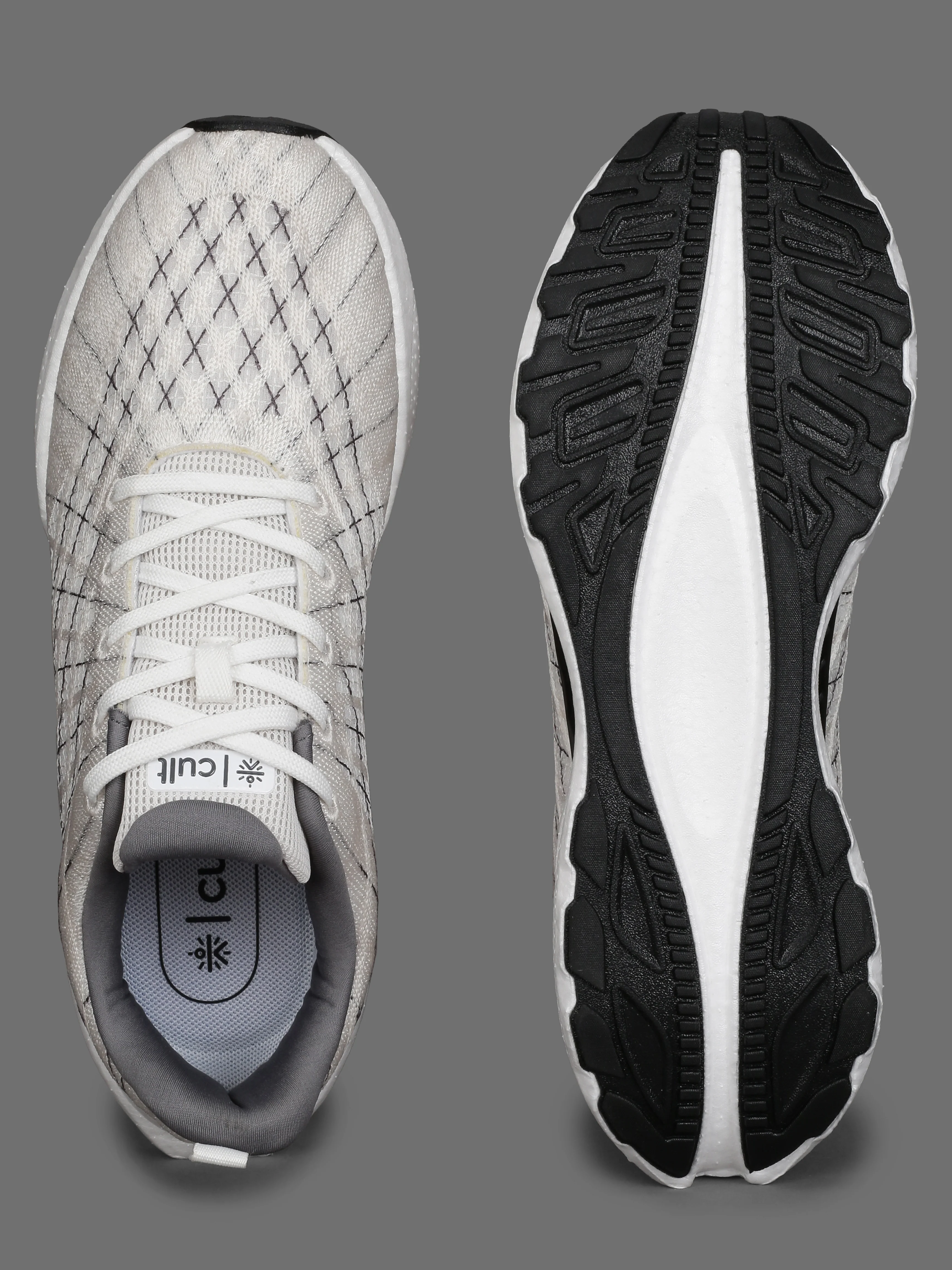 cult Men's MeshBlaze Walking Shoes - L.Grey - Image 5
