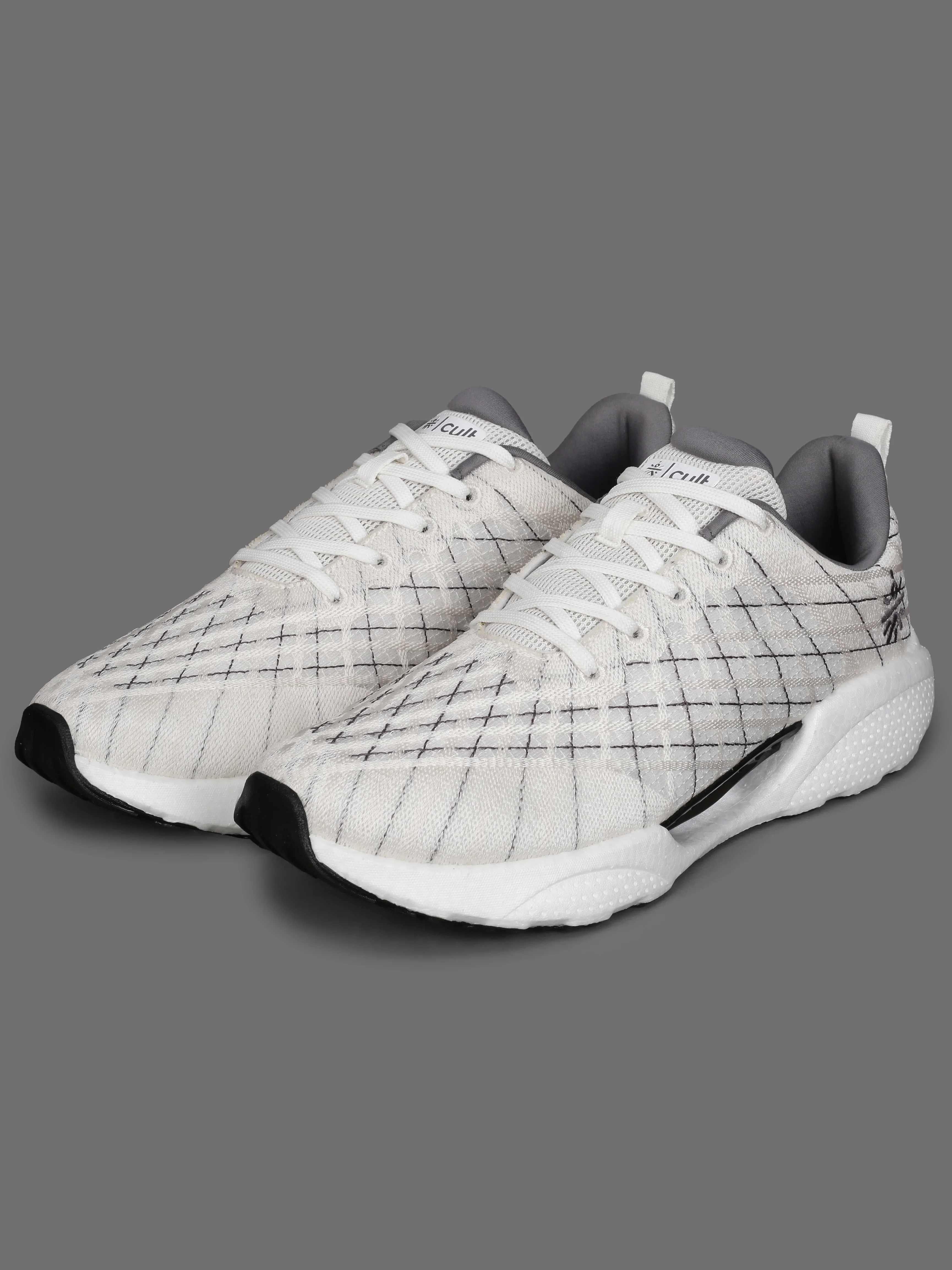 cult Men's MeshBlaze Walking Shoes - L.Grey - Image 8