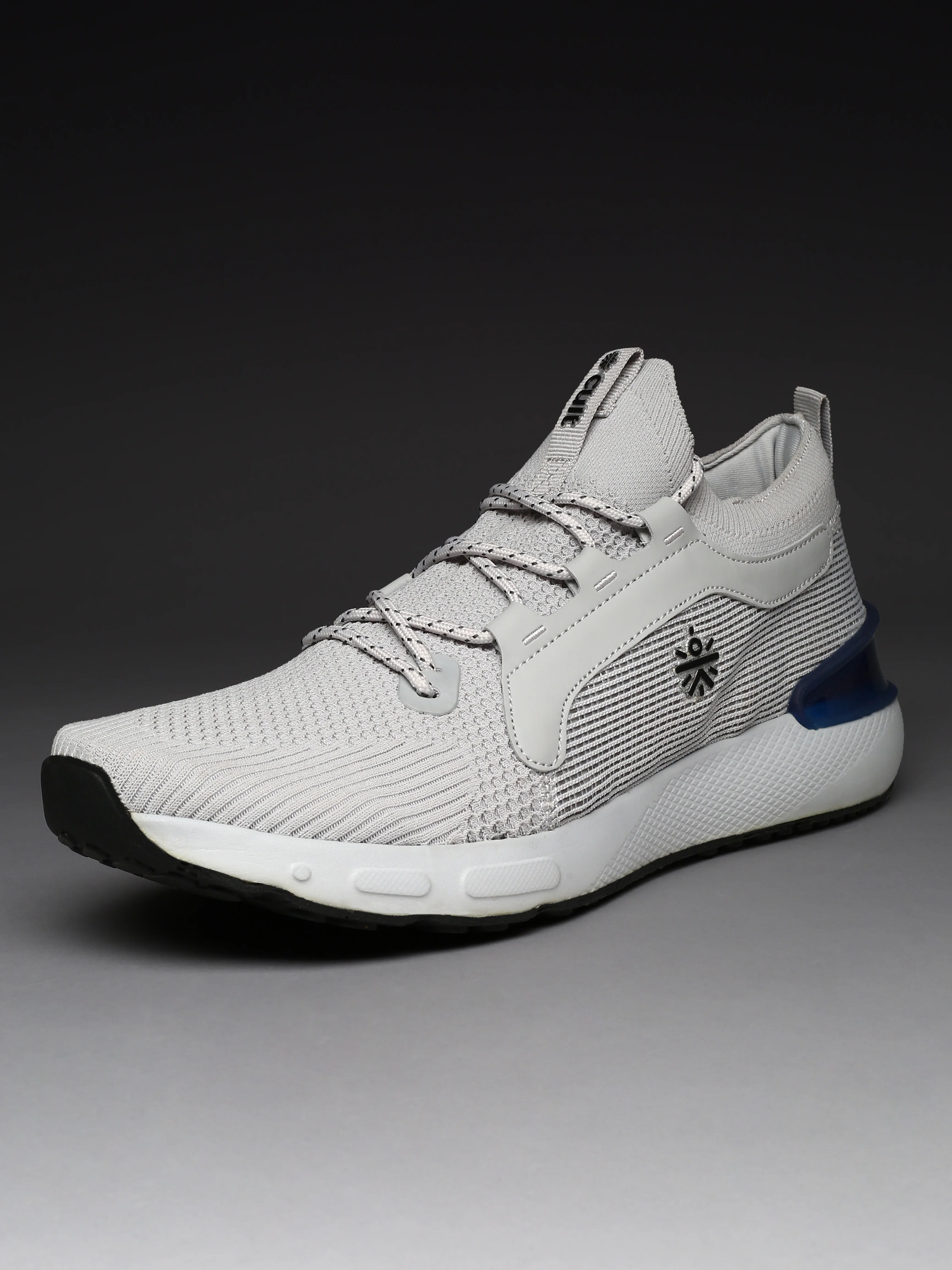 cult Men's Motive Running Shoes - L.Grey/Black - Image 4