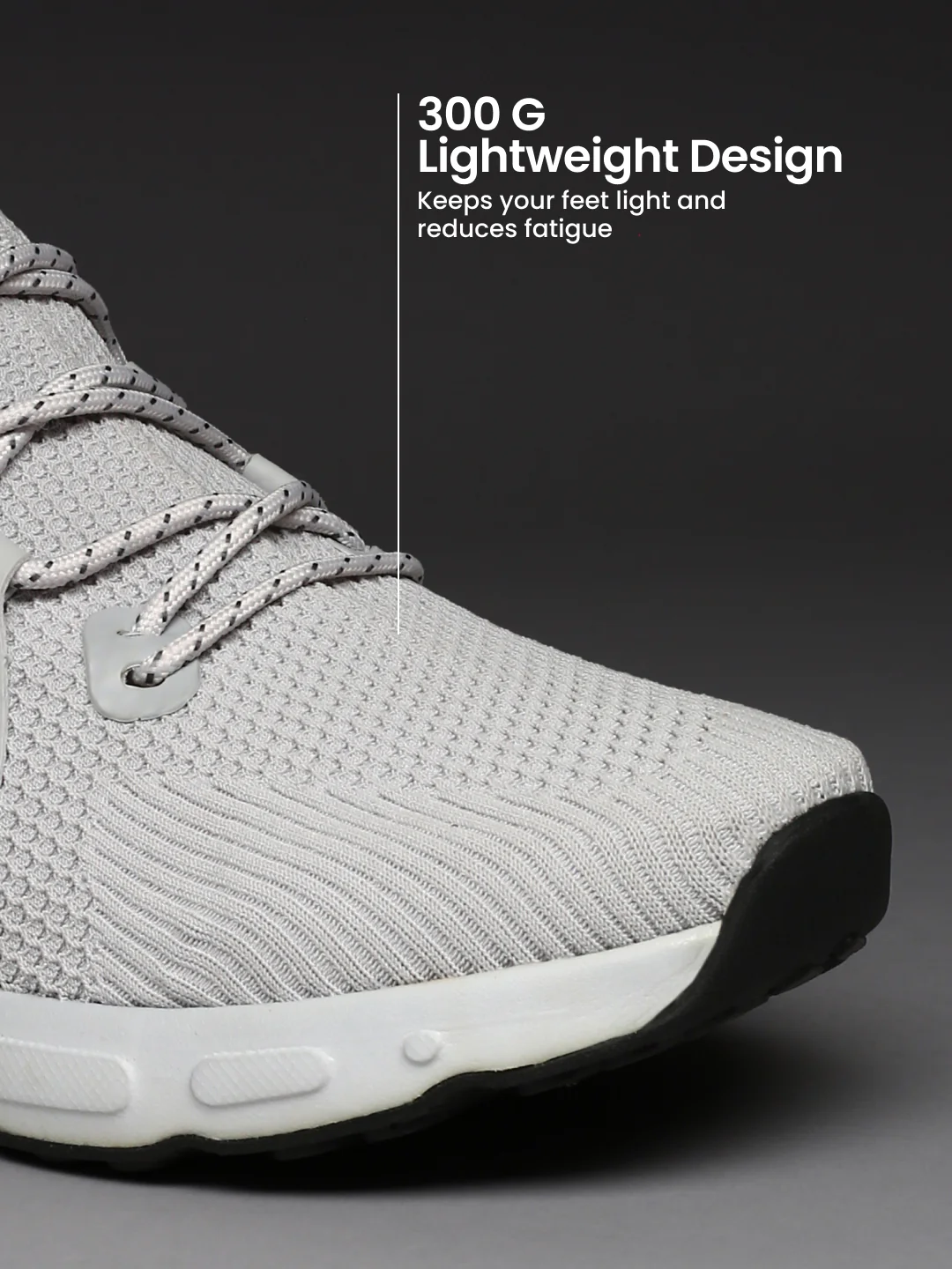 cult Men's Motive Running Shoes - L.Grey/Black - Image 5