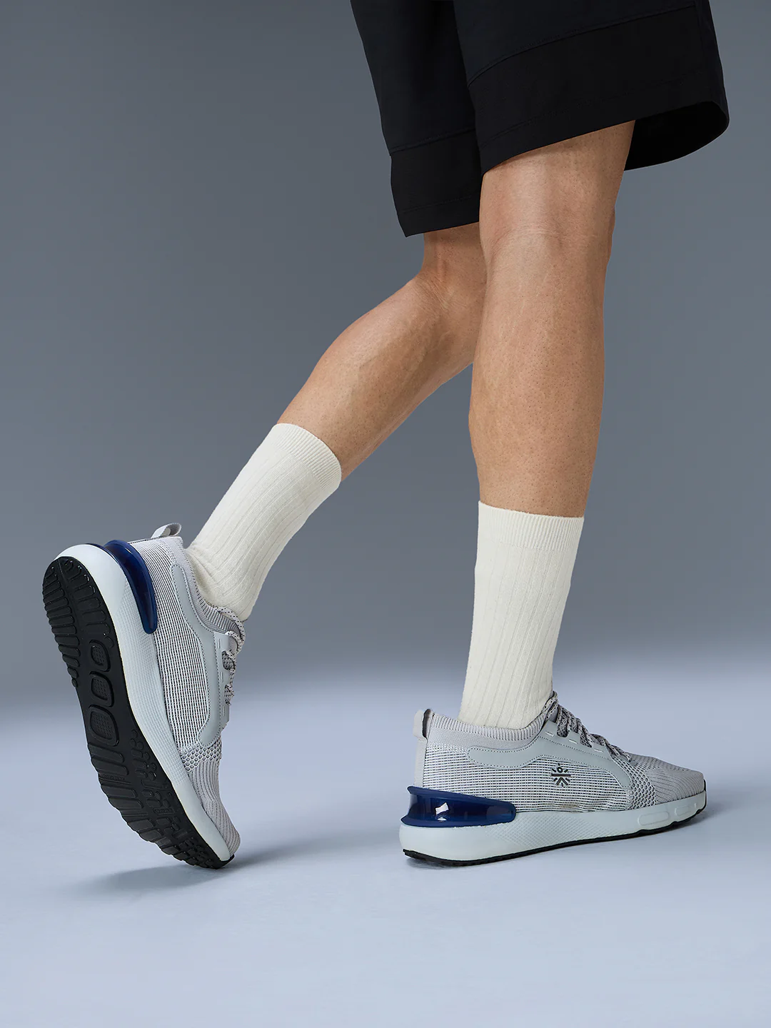 cult Men's Motive Running Shoes - L.Grey/Black - Image 7