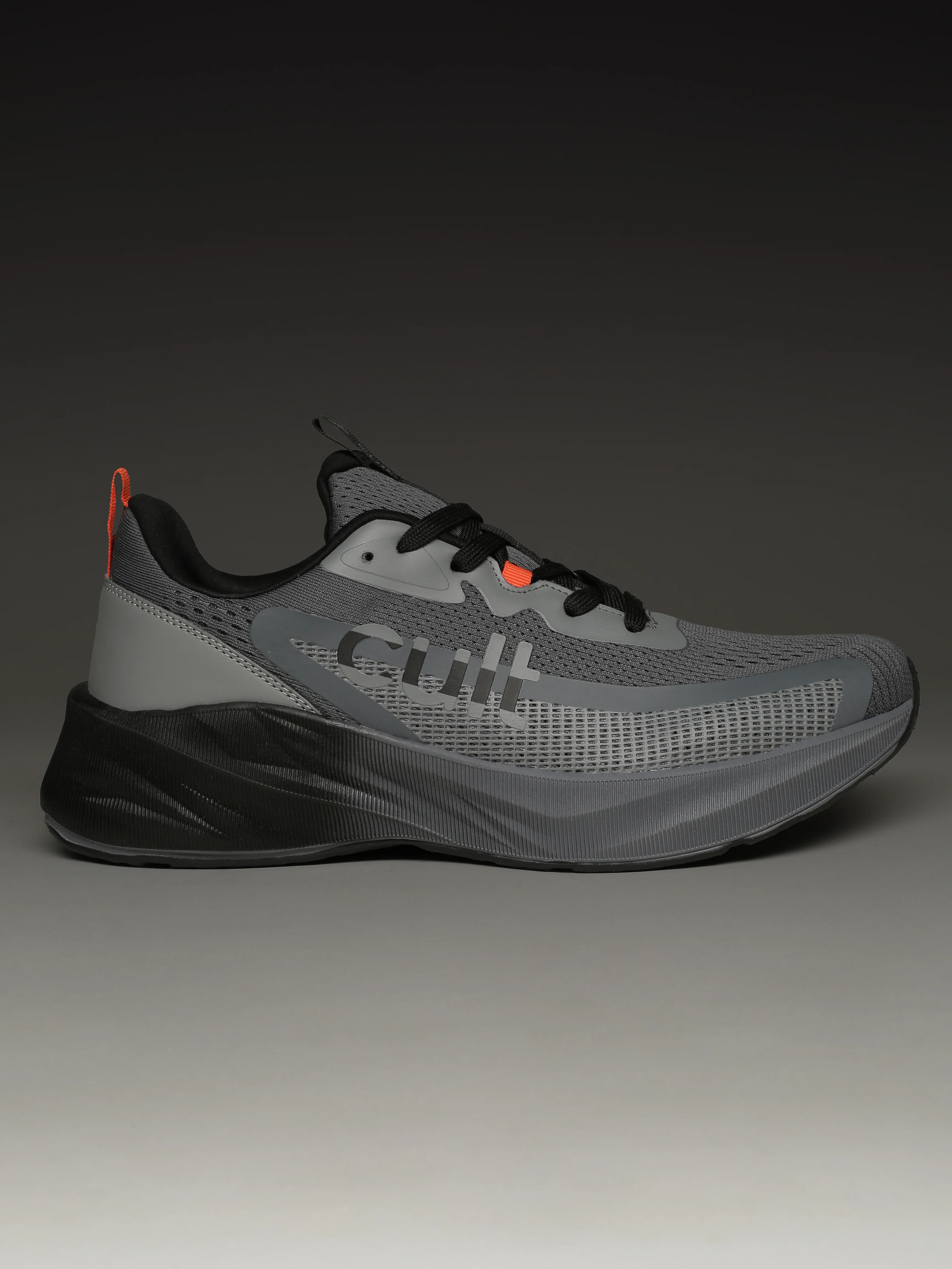 cult Men's Nexon Casual Shoes - Black/D.Grey - Image 2