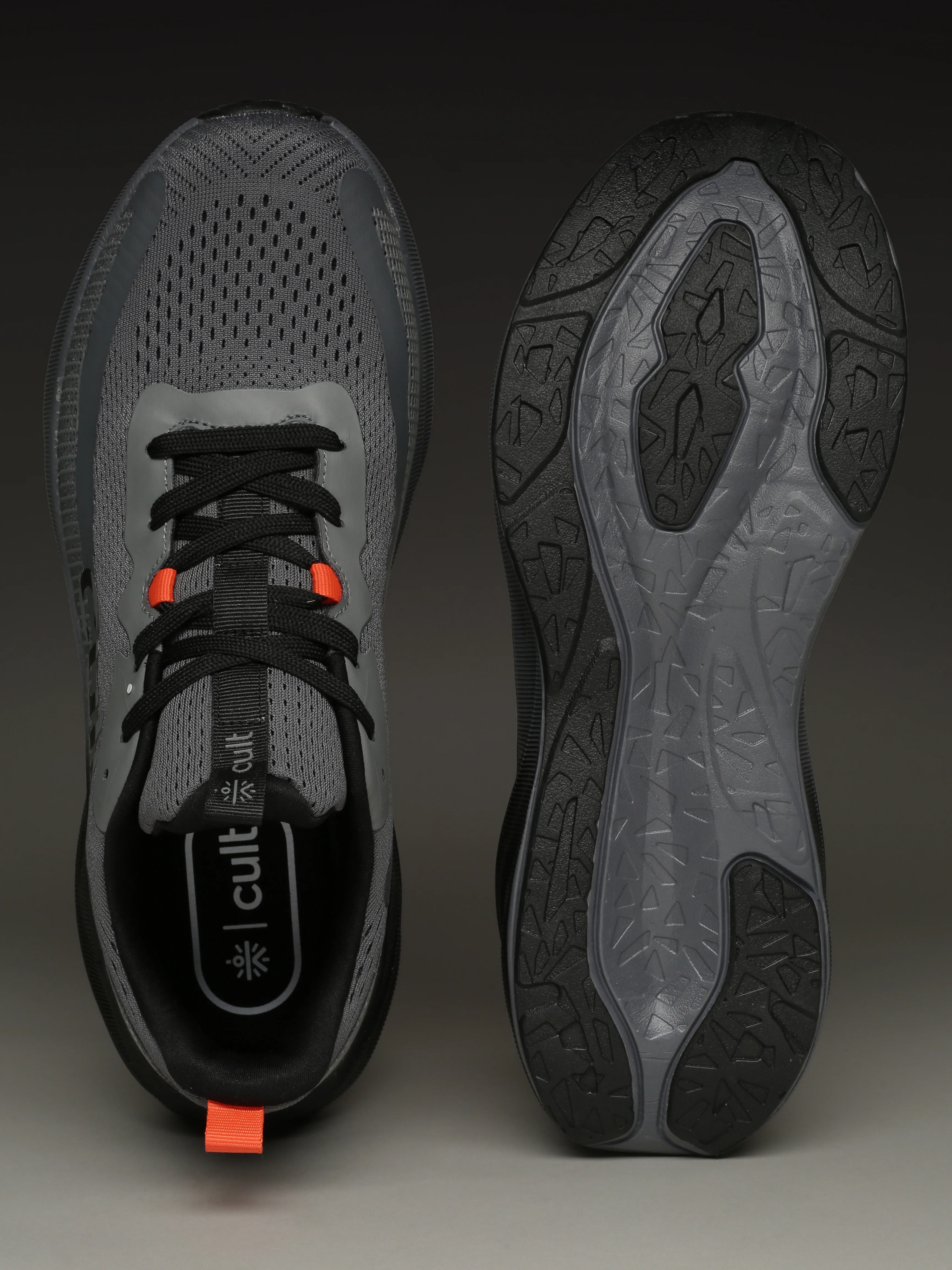 cult Men's Nexon Casual Shoes - Black/D.Grey - Image 7