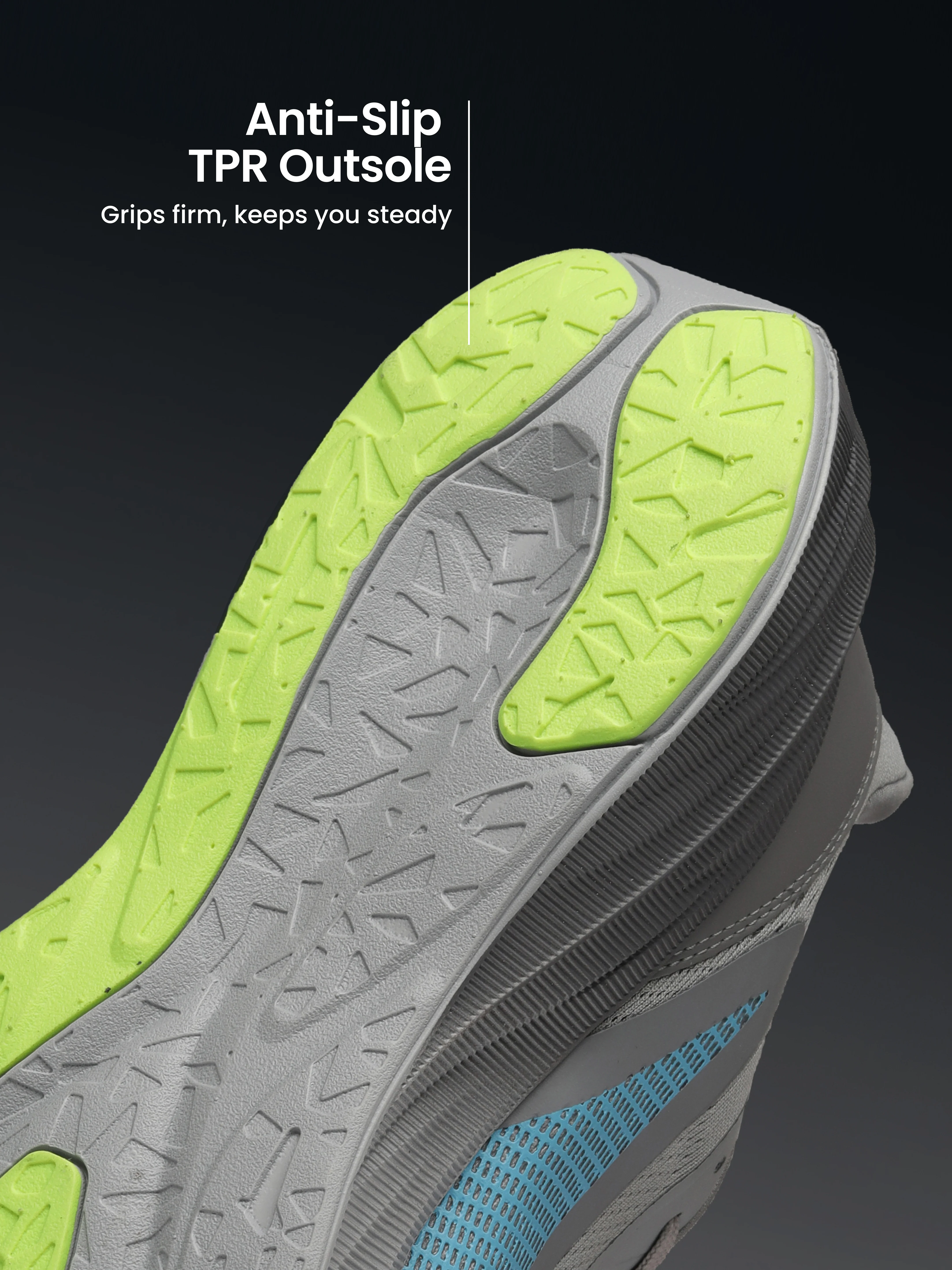 cult Men's Nexon Casual Shoes - Grey - Image 5