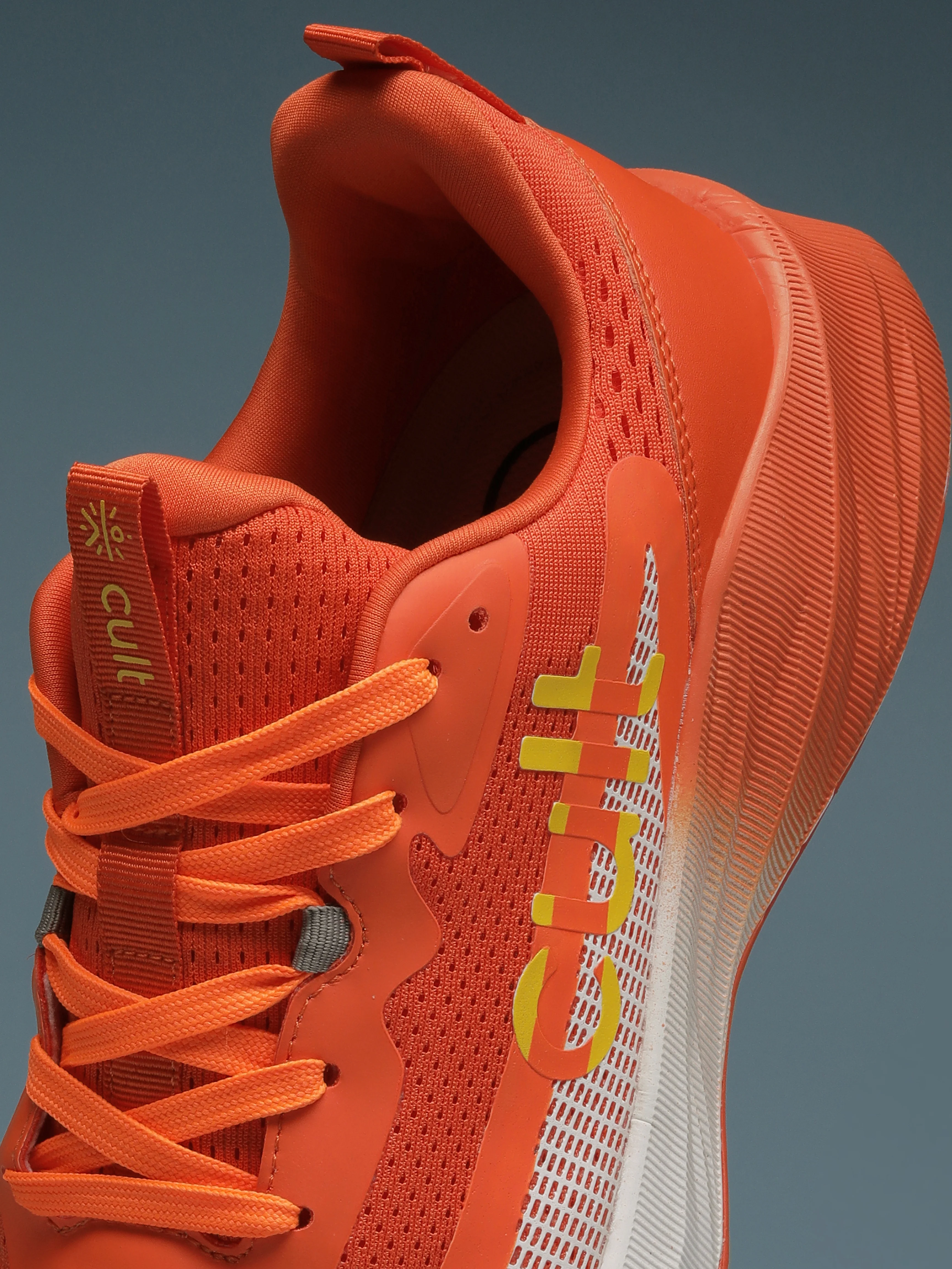 cult Men's Nexon Casual Shoes - Orange/White - Image 11