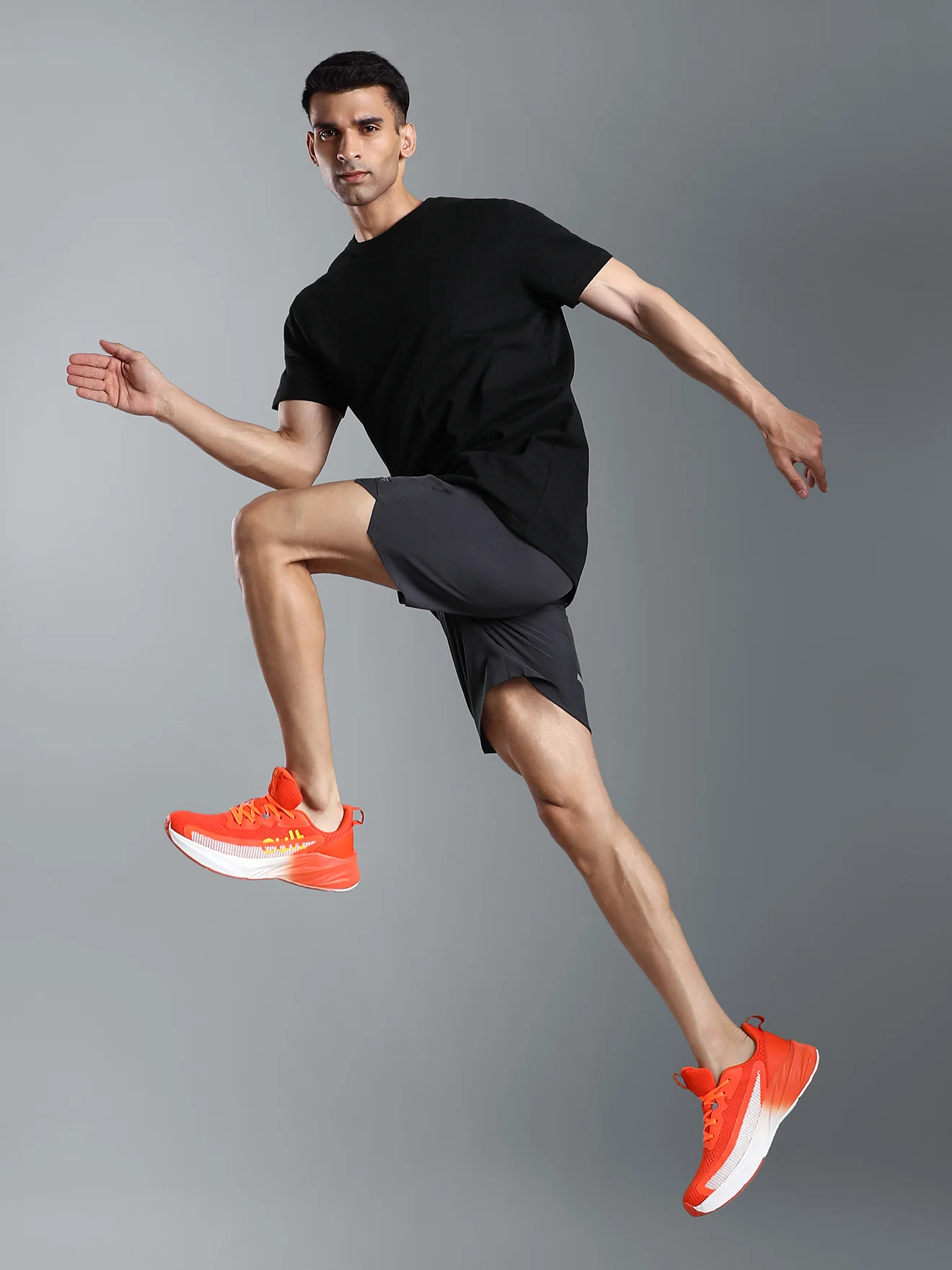 cult Men's Nexon Casual Shoes - Orange/White - Image 2