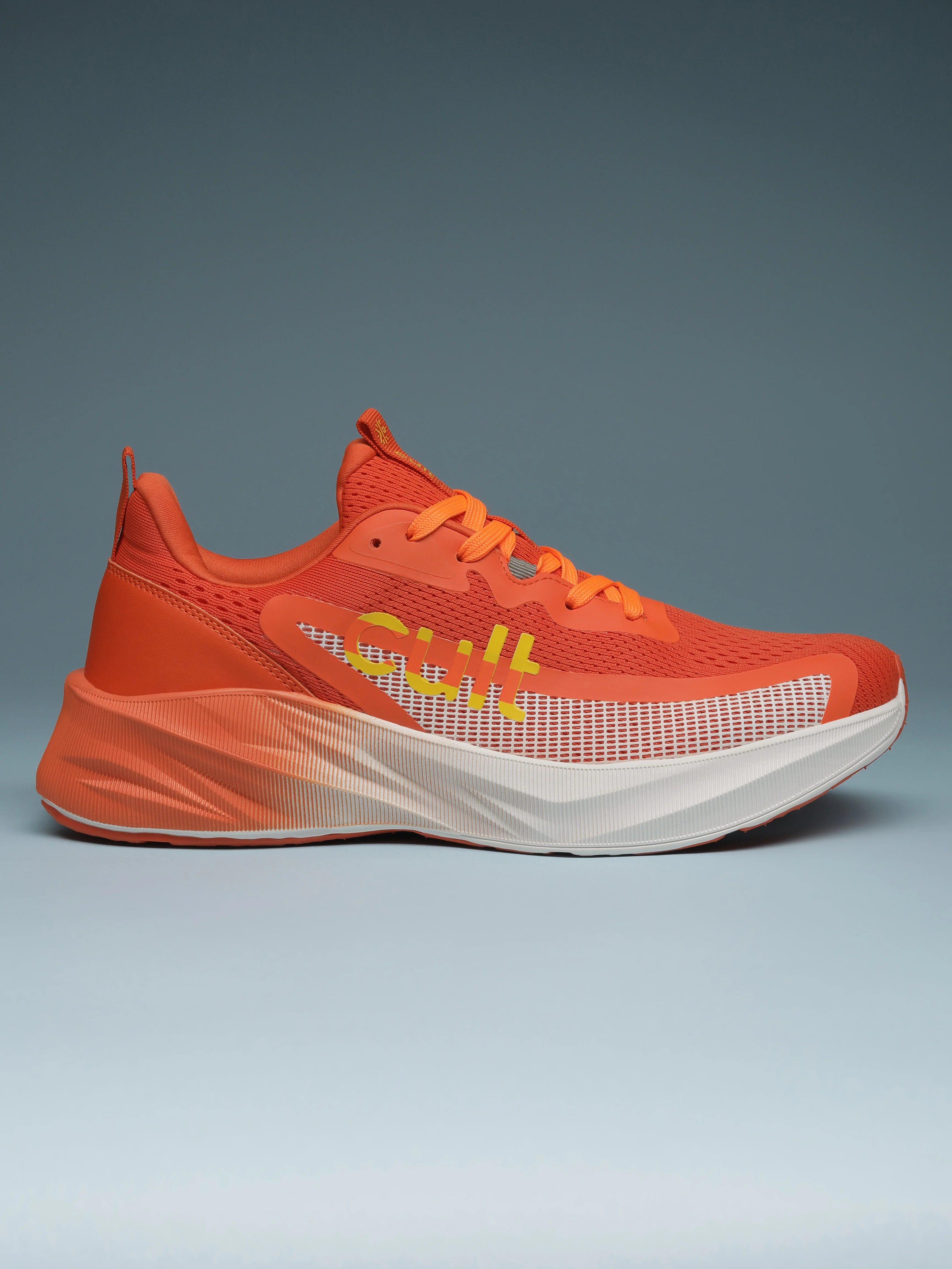 cult Men's Nexon Casual Shoes - Orange/White - Image 3