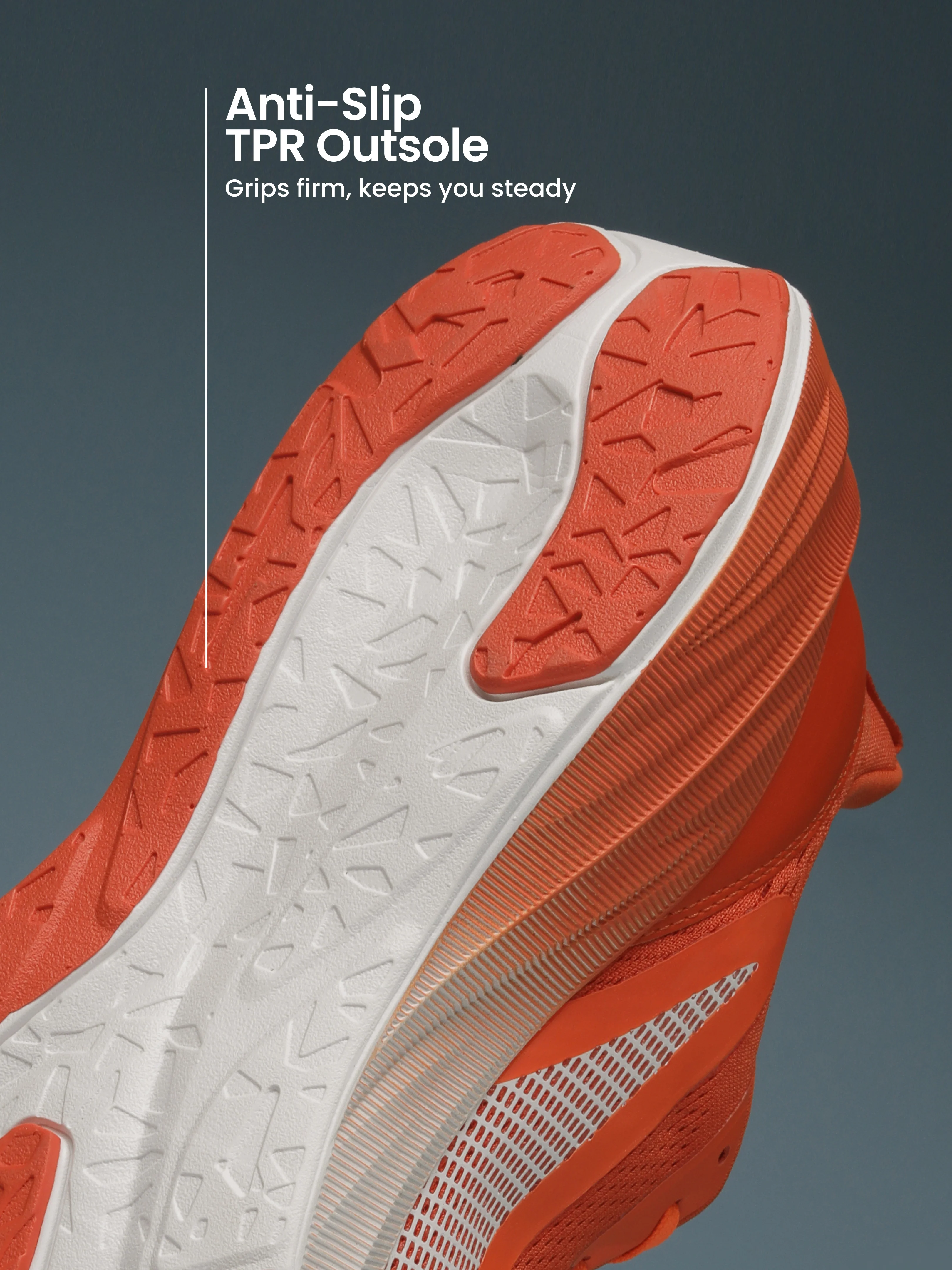 cult Men's Nexon Casual Shoes - Orange/White - Image 5