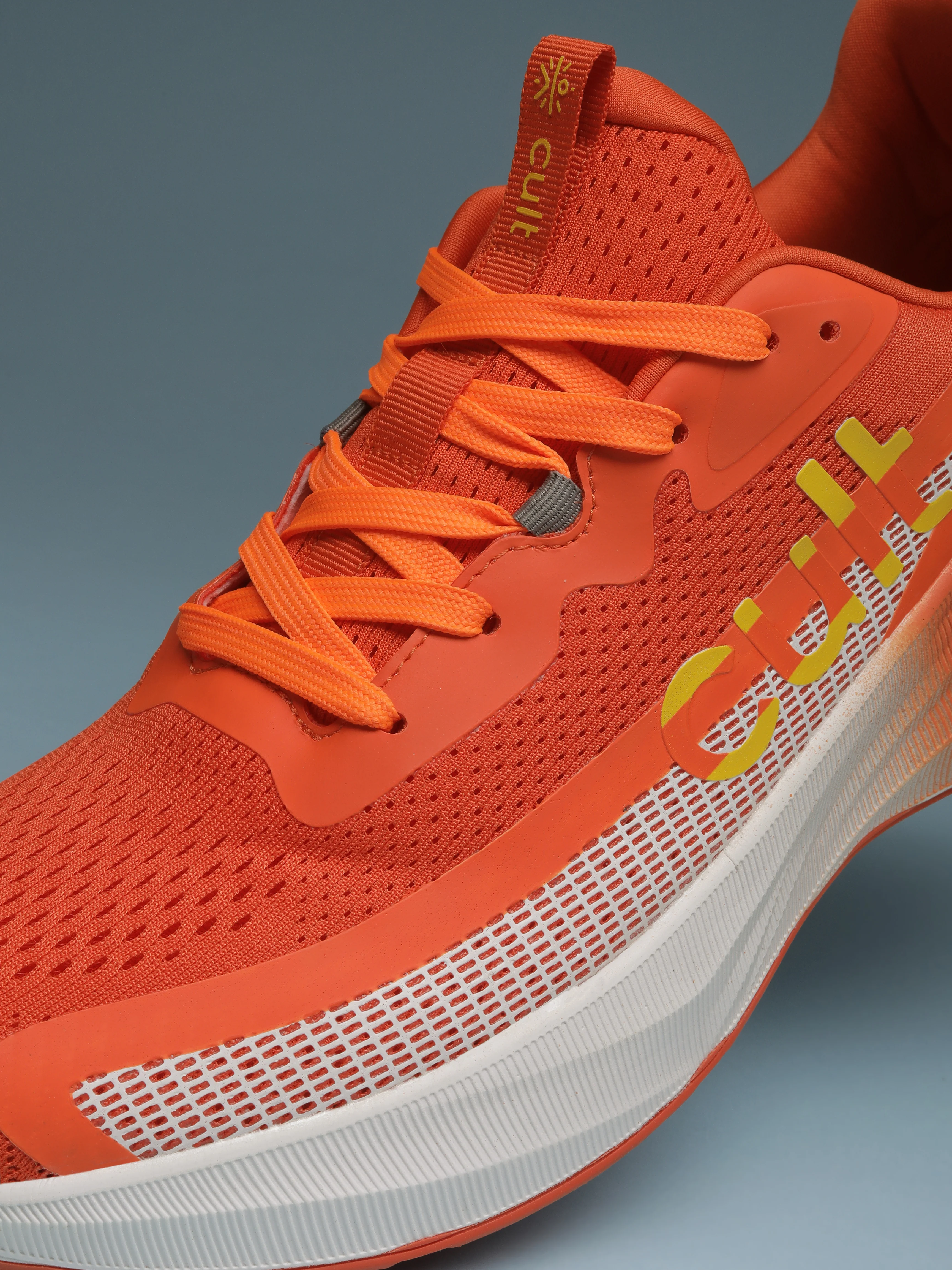 cult Men's Nexon Casual Shoes - Orange/White - Image 7