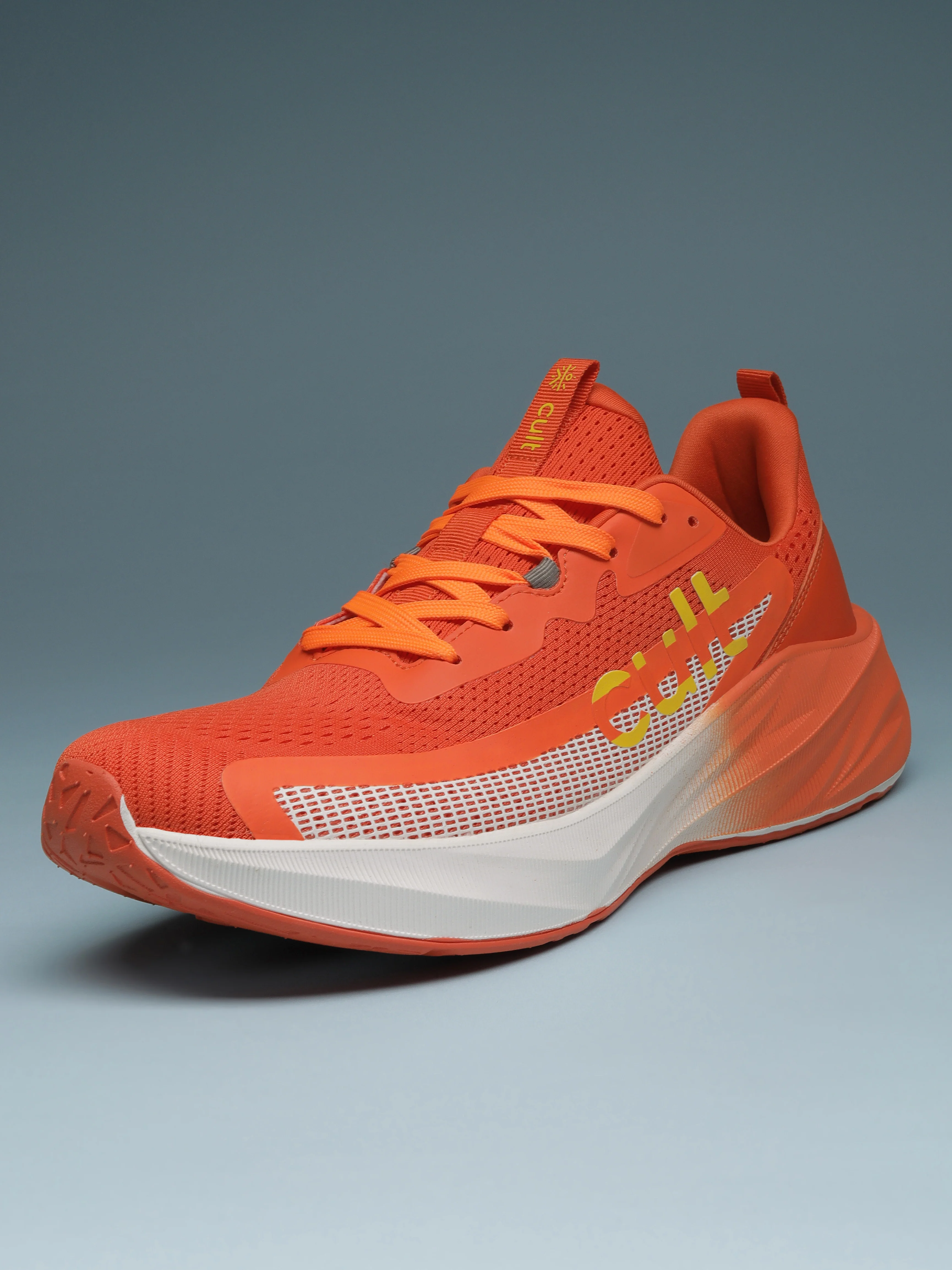 cult Men's Nexon Casual Shoes - Orange/White - Image 8