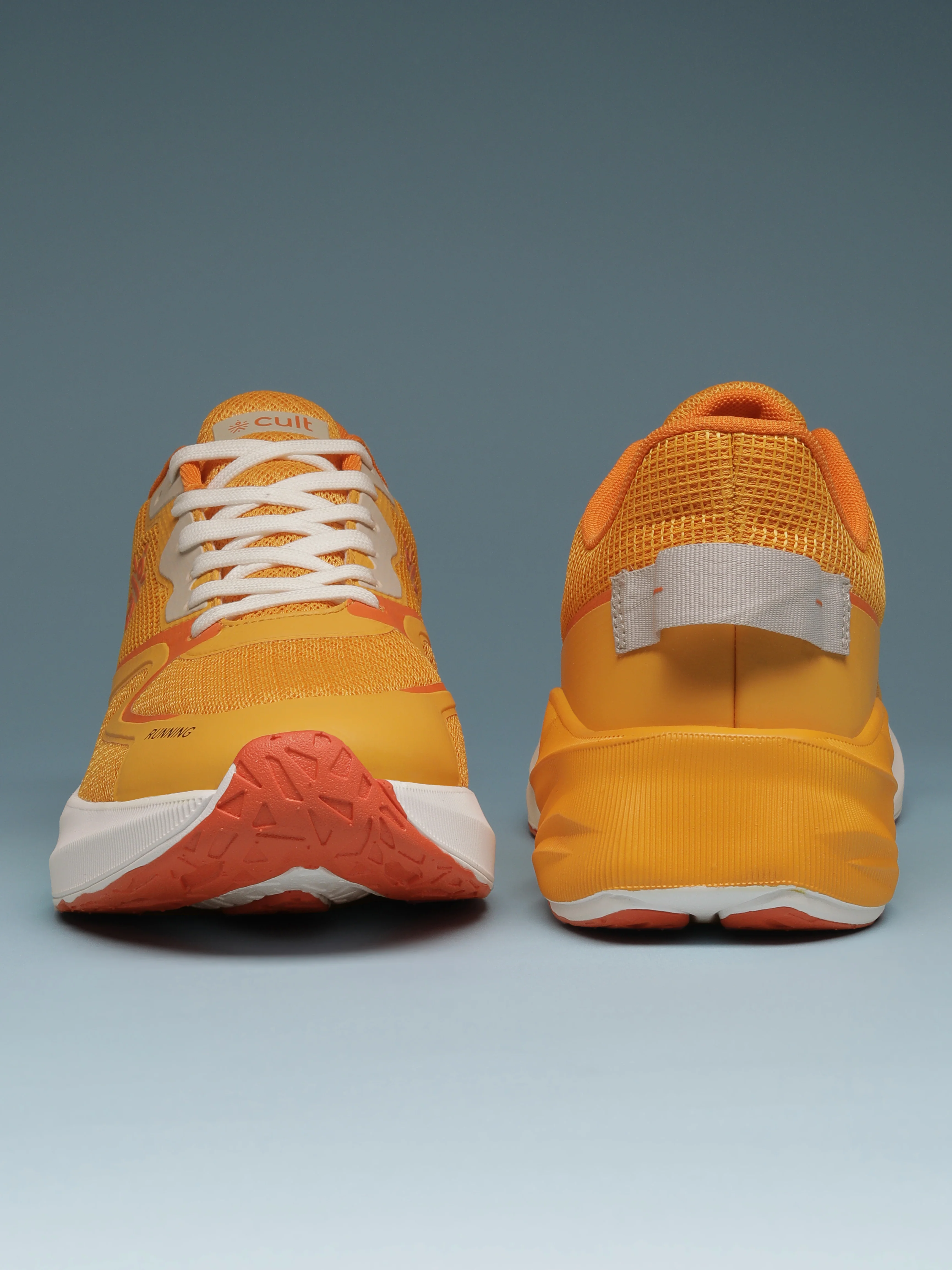 cult Men's Nitro Running Shoes - Orange/White - Image 10