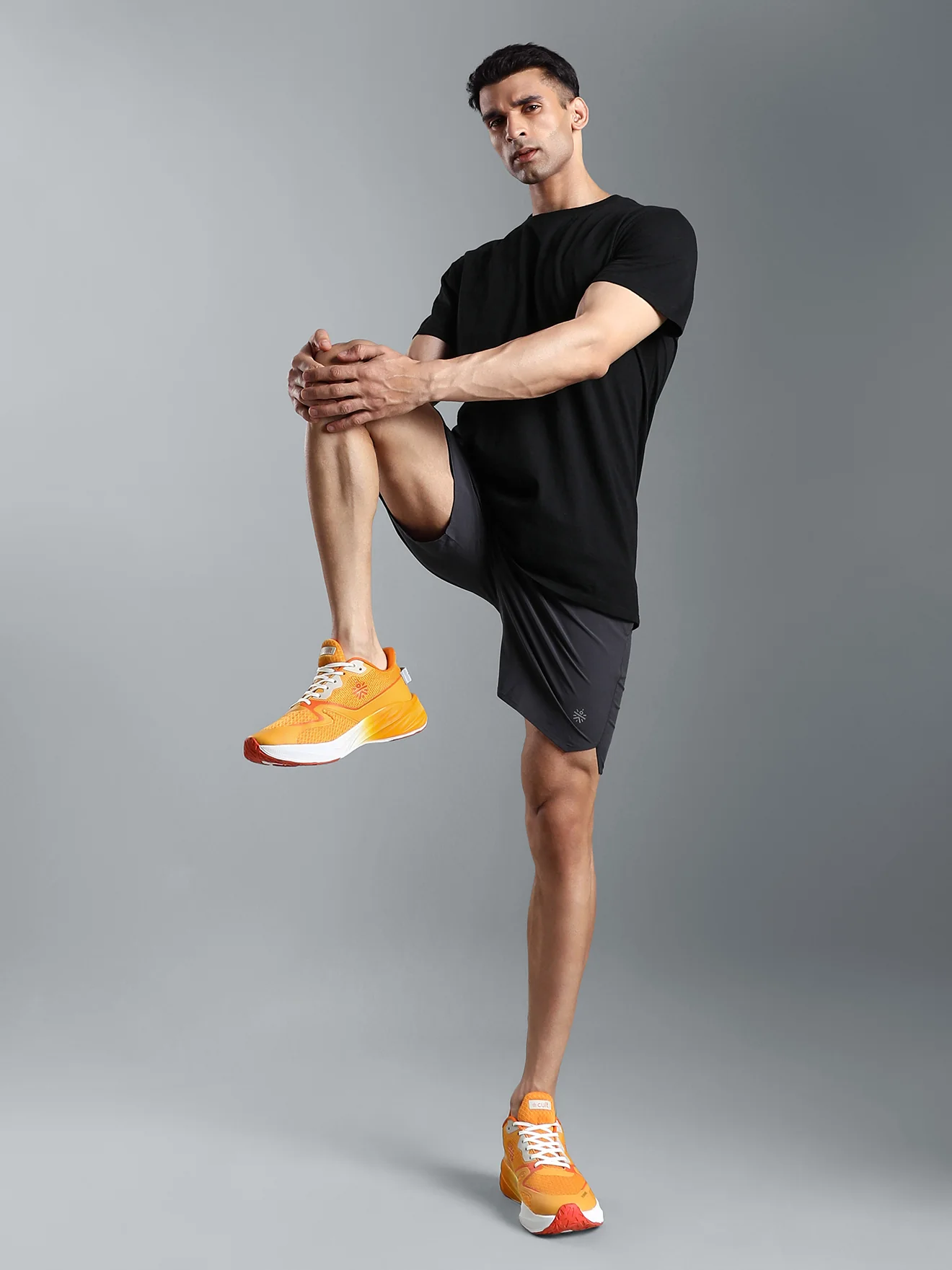 cult Men's Nitro Running Shoes - Orange/White - Image 2