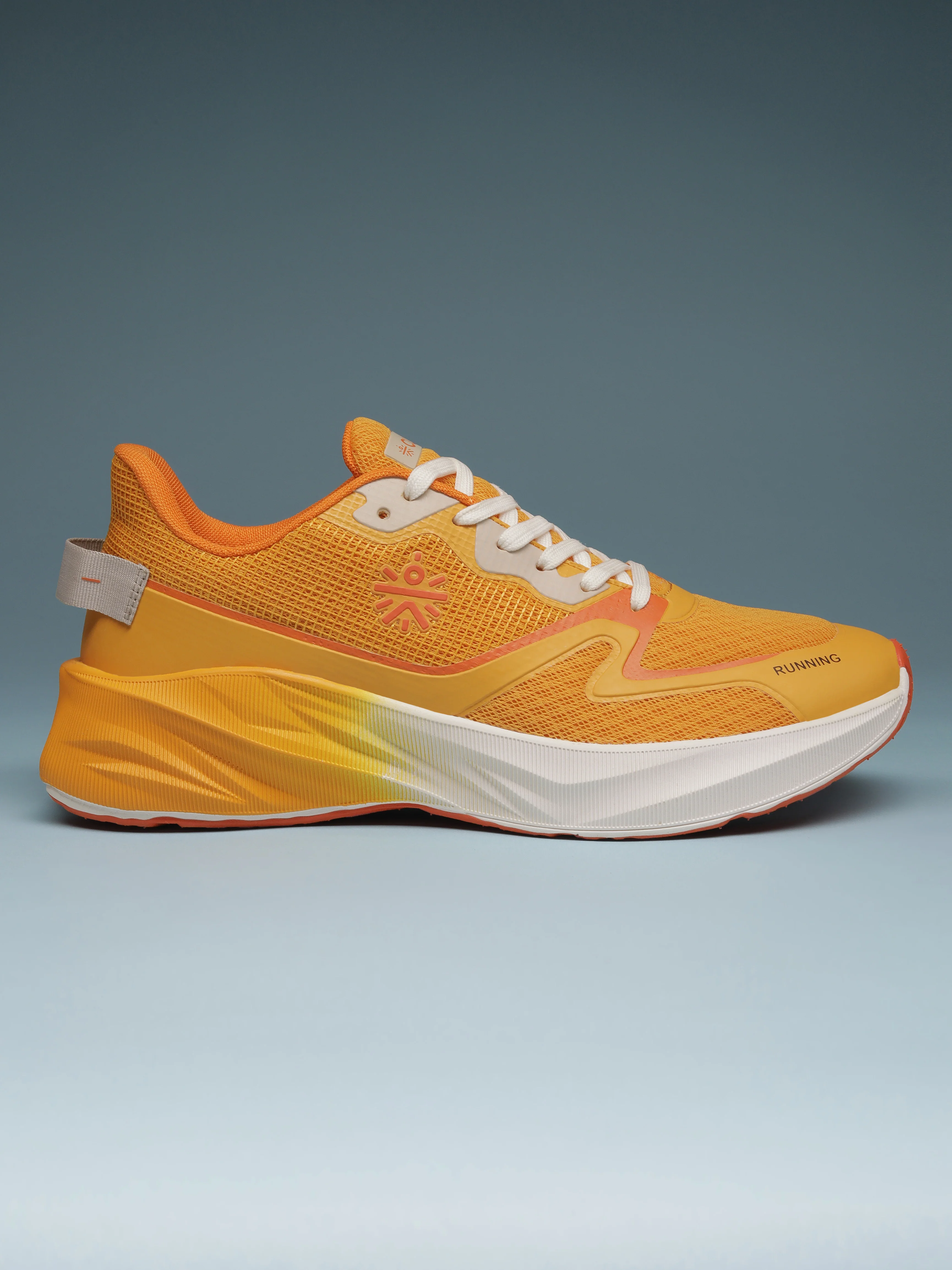 cult Men's Nitro Running Shoes - Orange/White - Image 3