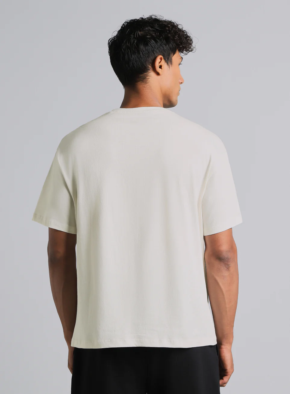 Cult Men's Off White in Motion Graphic Relaxed Fit T-shirt - Image 6