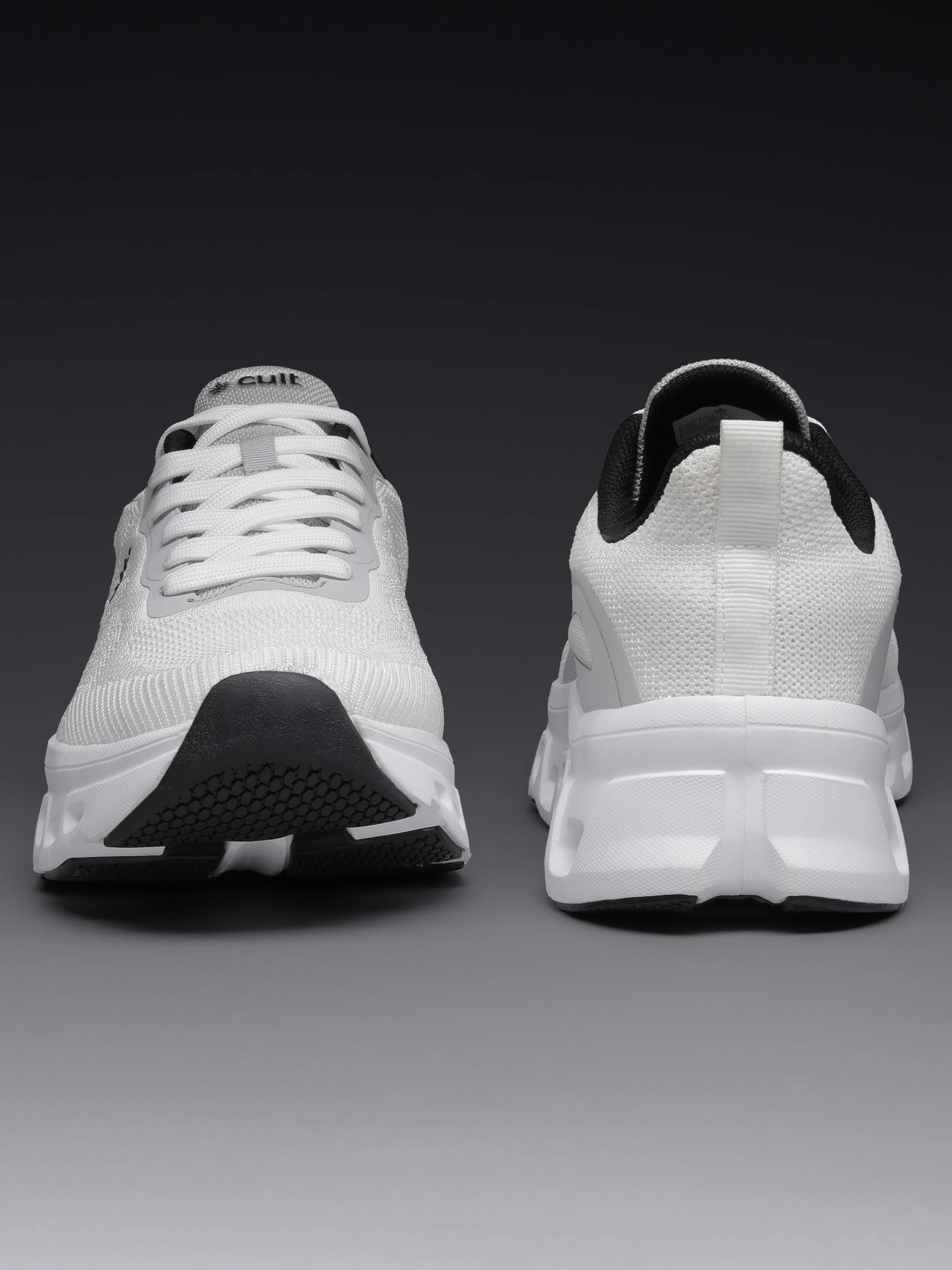 cult Men's Oxyra Walking Shoes - White/Black - Image 10
