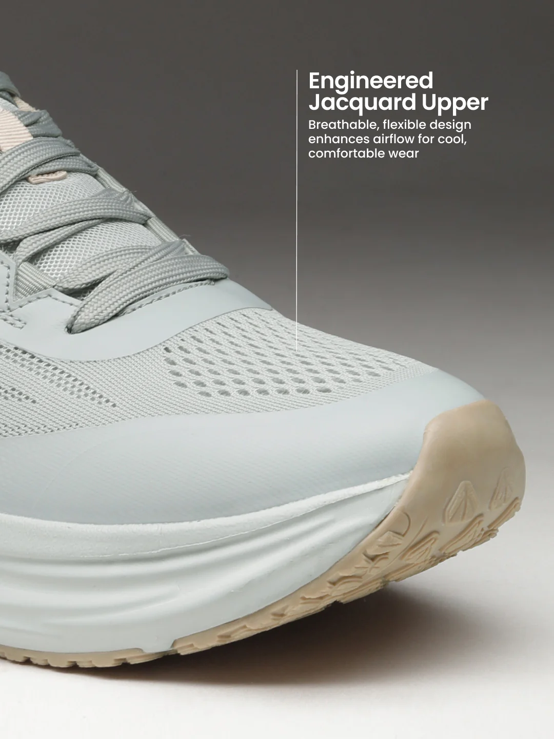 cult Men's PaceCore Running Shoes - Lt.Grey - Image 5