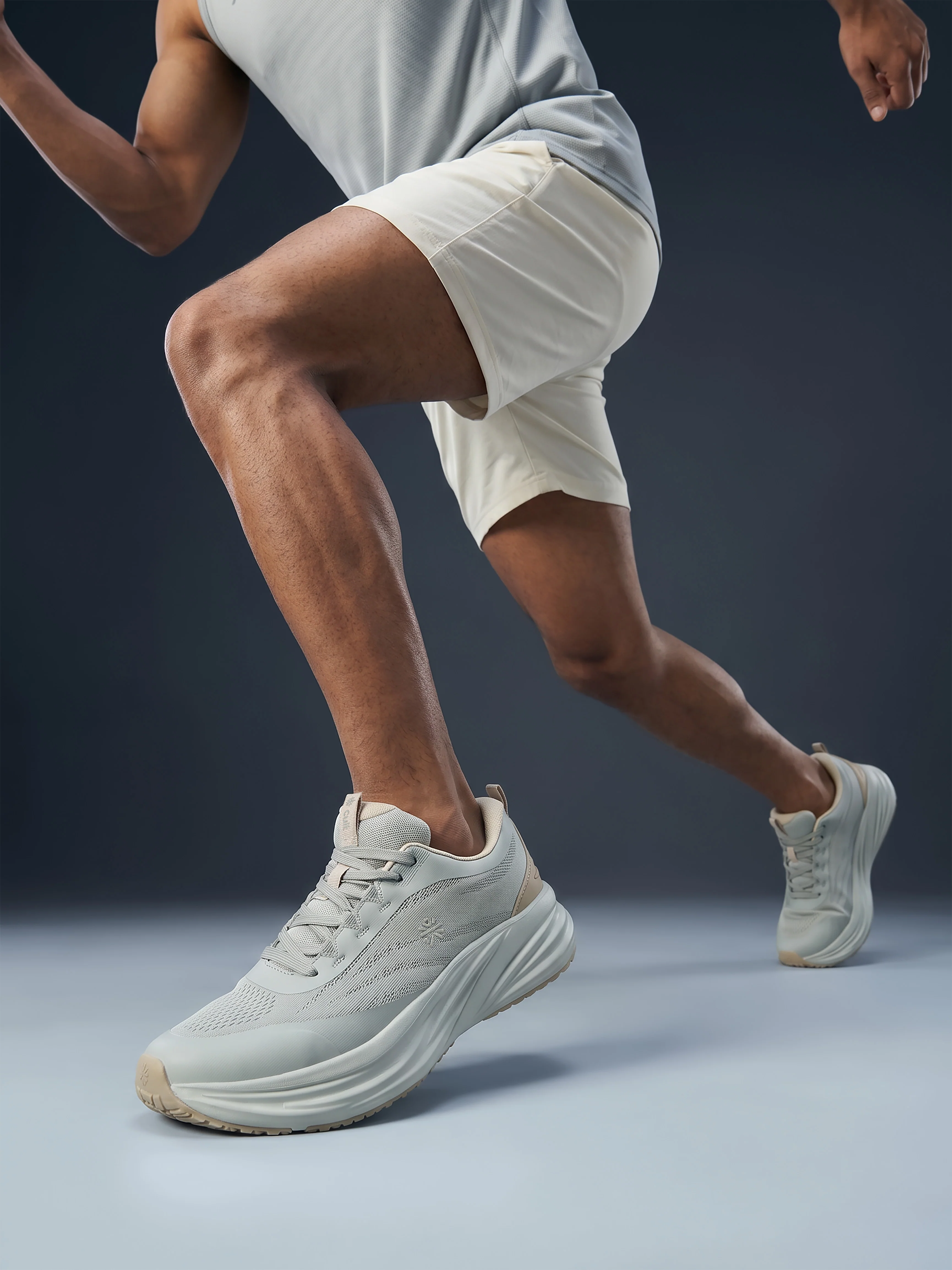 cult Men's PaceCore Running Shoes - Lt.Grey - Image 7