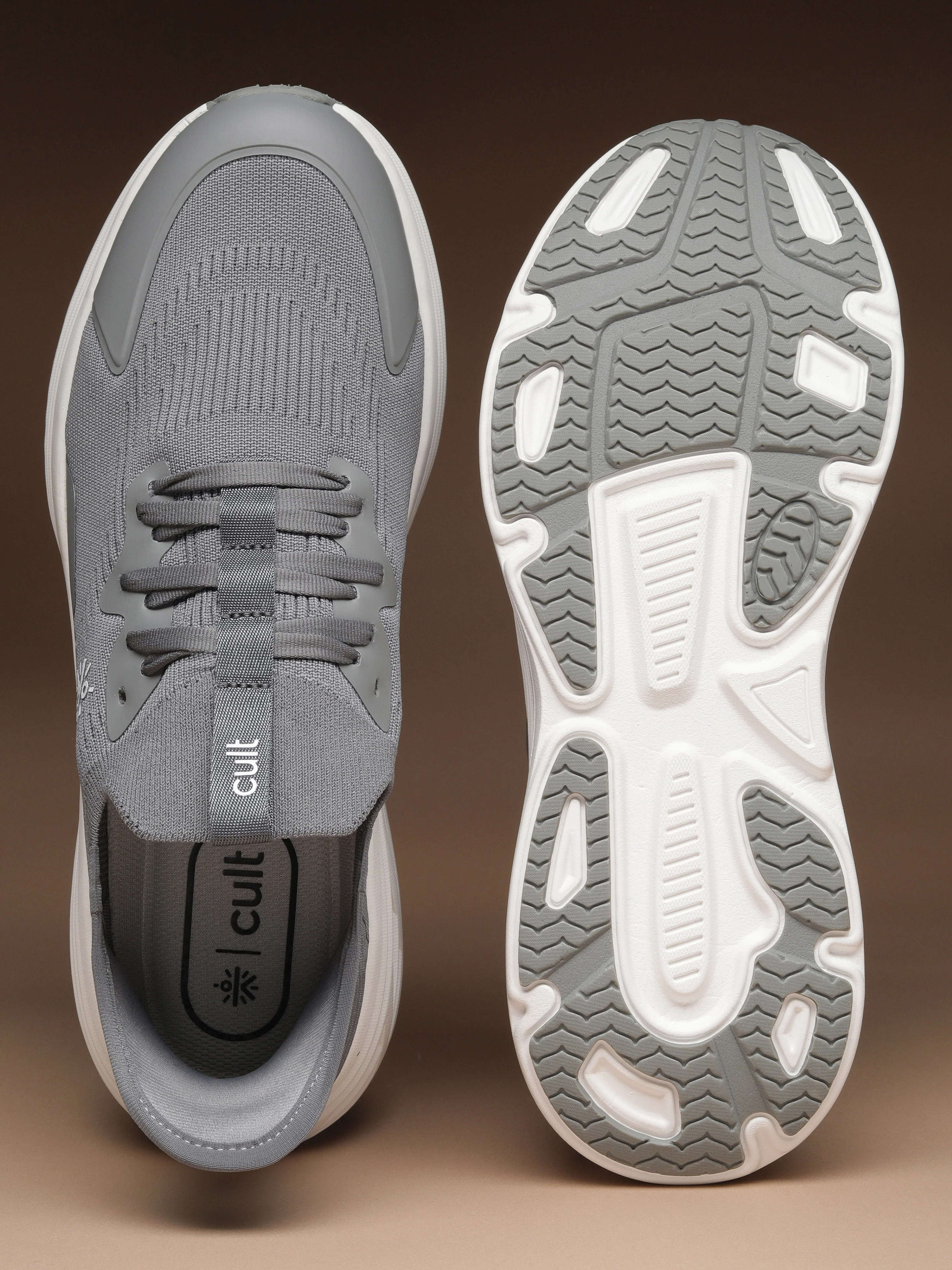 cult Men's PowerShift Walking Shoes - Grey - Image 8