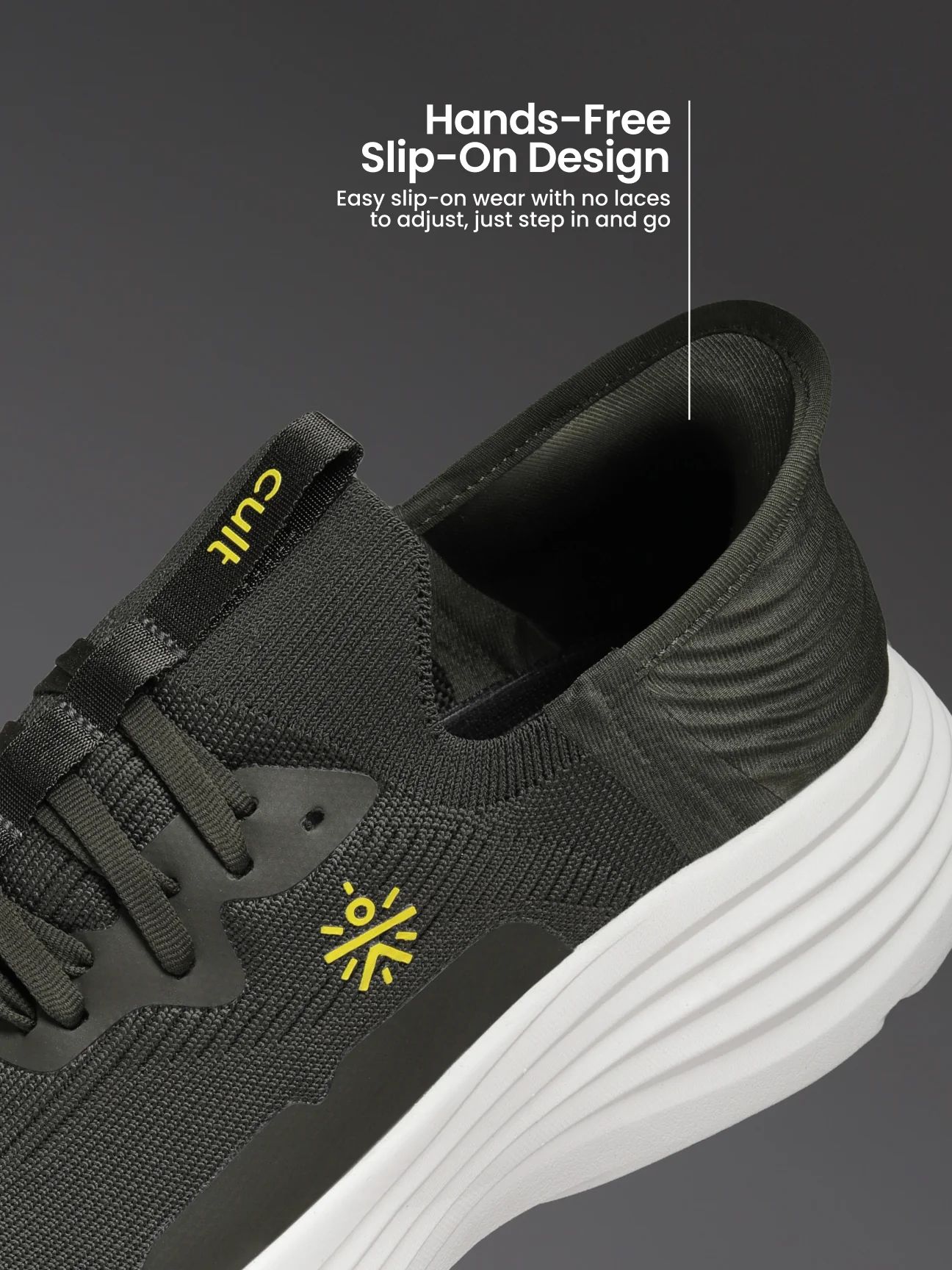 cult Men's PowerShift Walking Shoes - Olive - Image 6