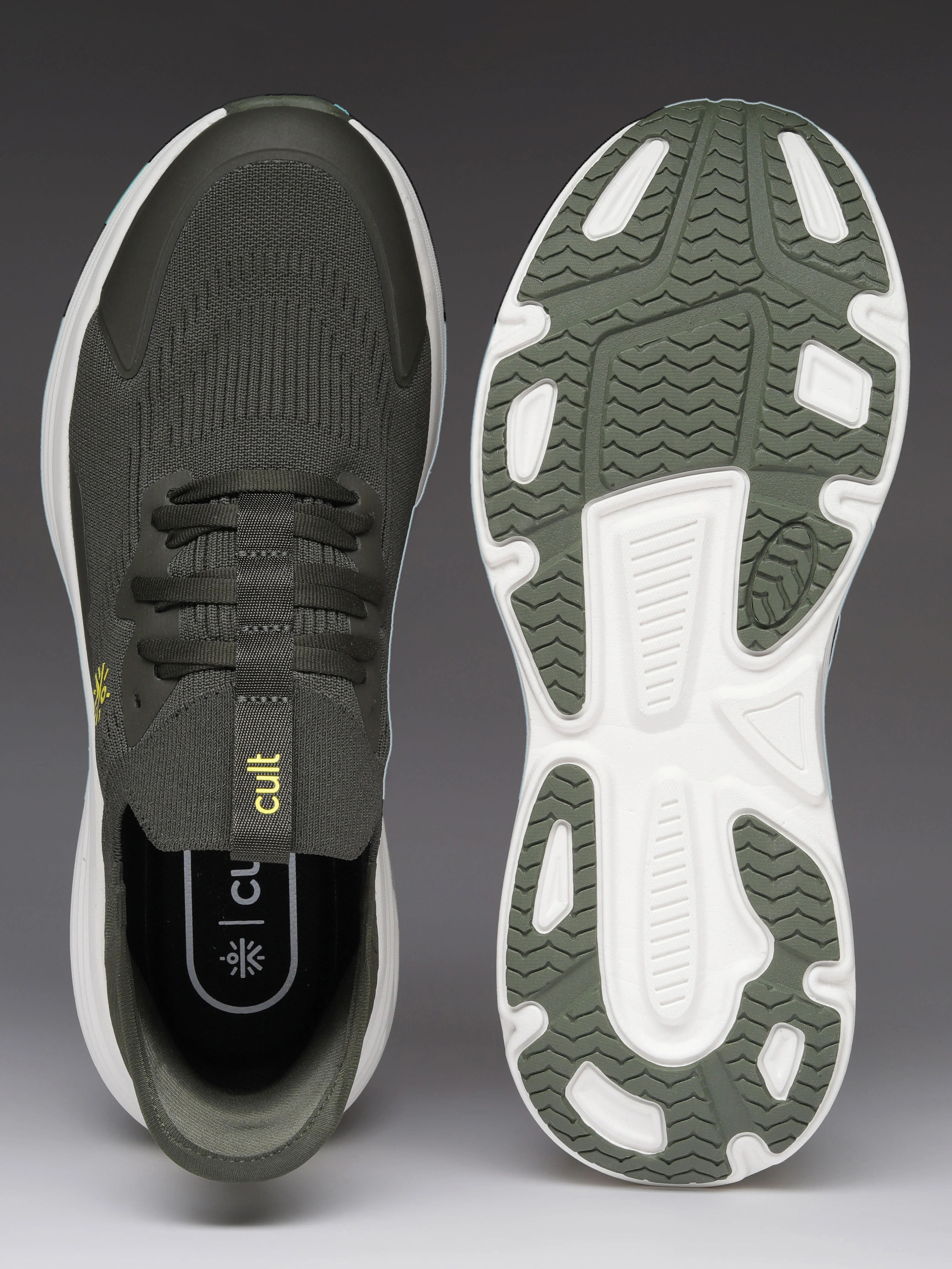 cult Men's PowerShift Walking Shoes - Olive - Image 8