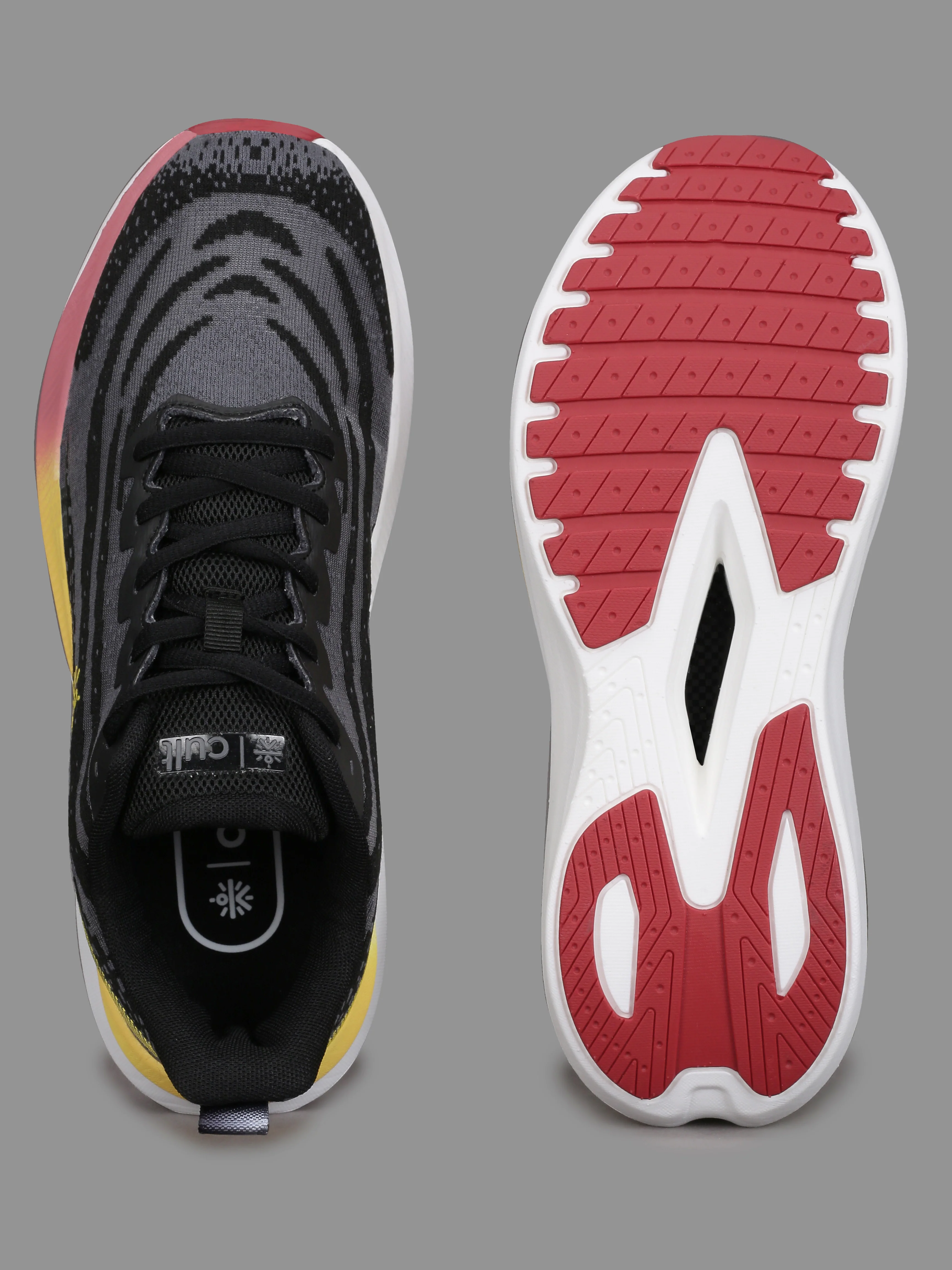 cult Men's Quasar Running Shoes - Black - Image 6