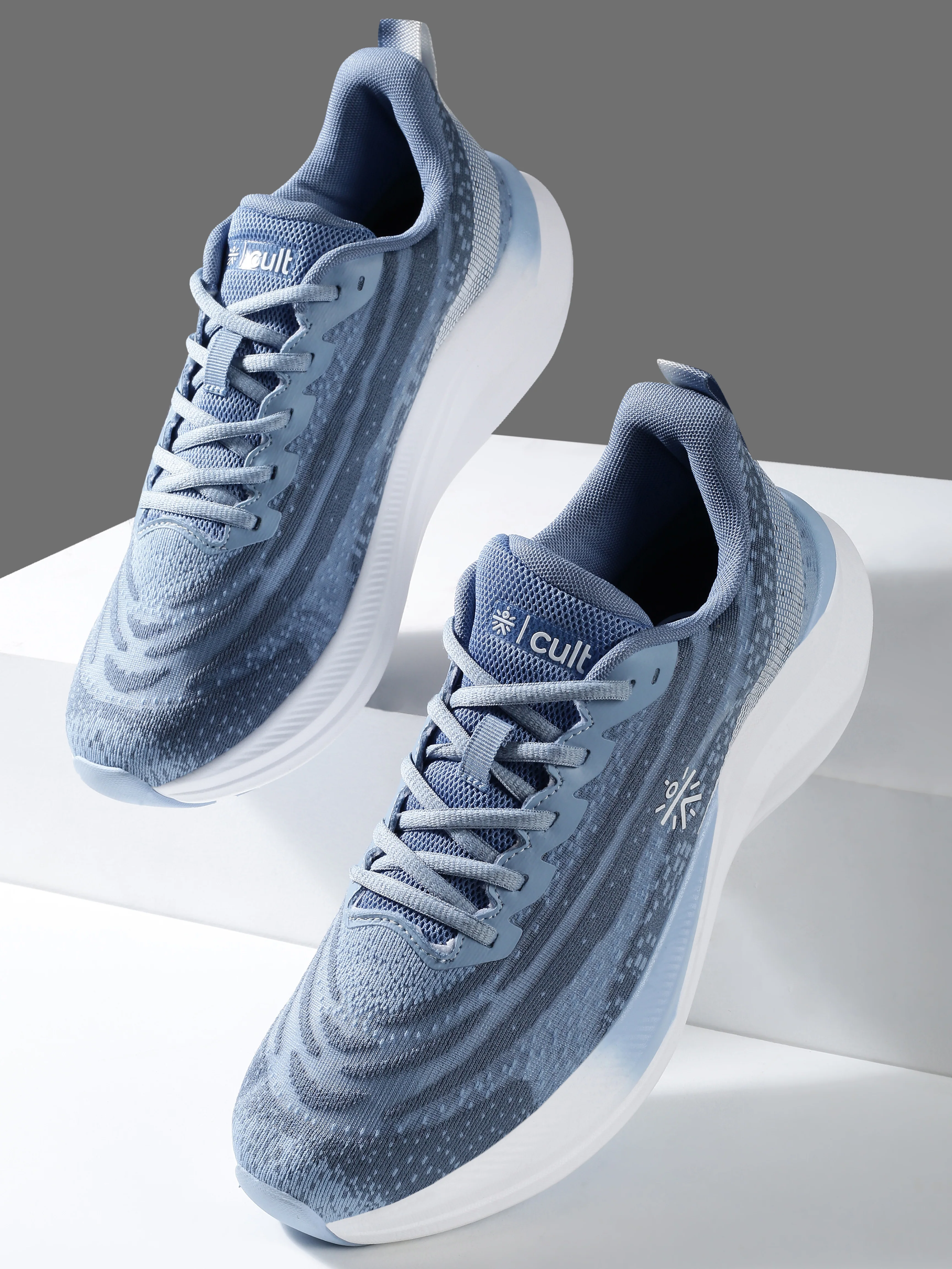 cult Men's Quasar Running Shoes - Blue - Image 2