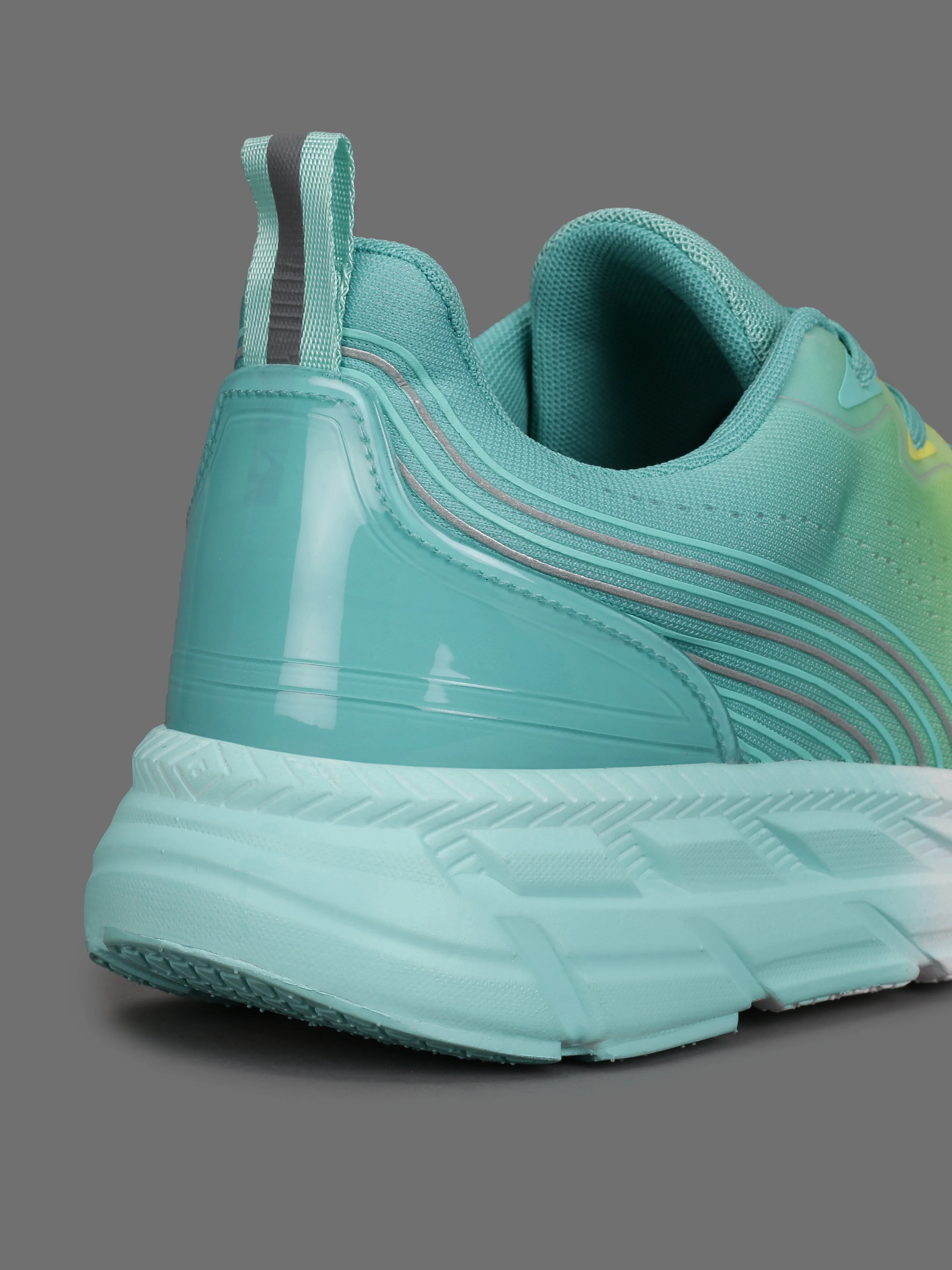 cult Men's Raptor Casual Shoes - Lemon Yellow/Mint Green - Image 11