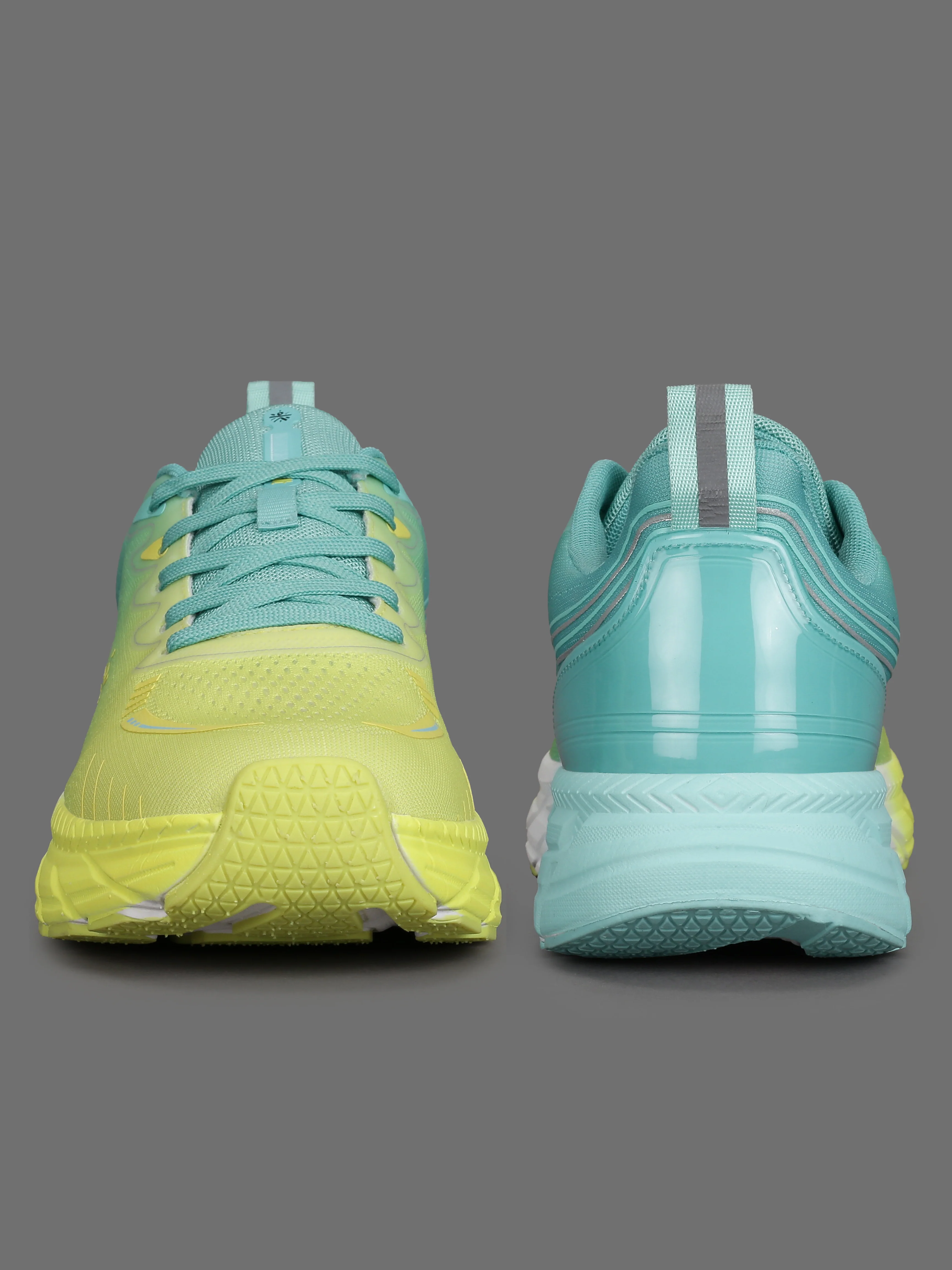 cult Men's Raptor Casual Shoes - Lemon Yellow/Mint Green - Image 7
