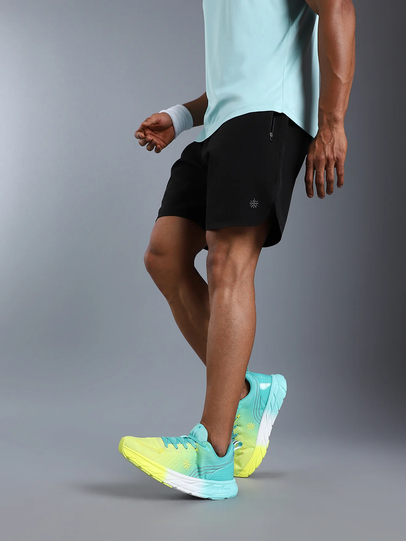 cult Men's Raptor Casual Shoes - Lemon Yellow/Mint Green - Image 8