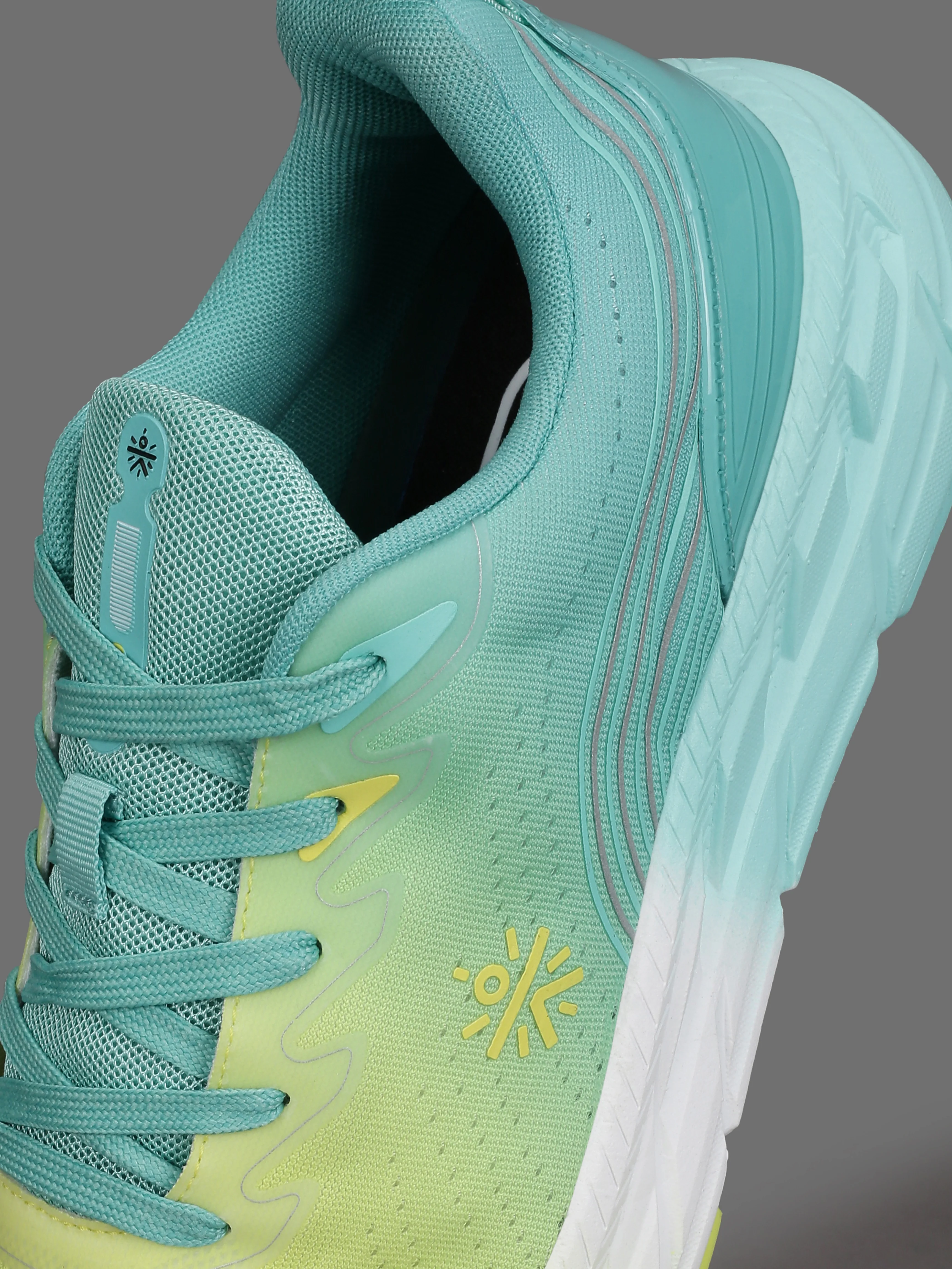 cult Men's Raptor Casual Shoes - Lemon Yellow/Mint Green - Image 9