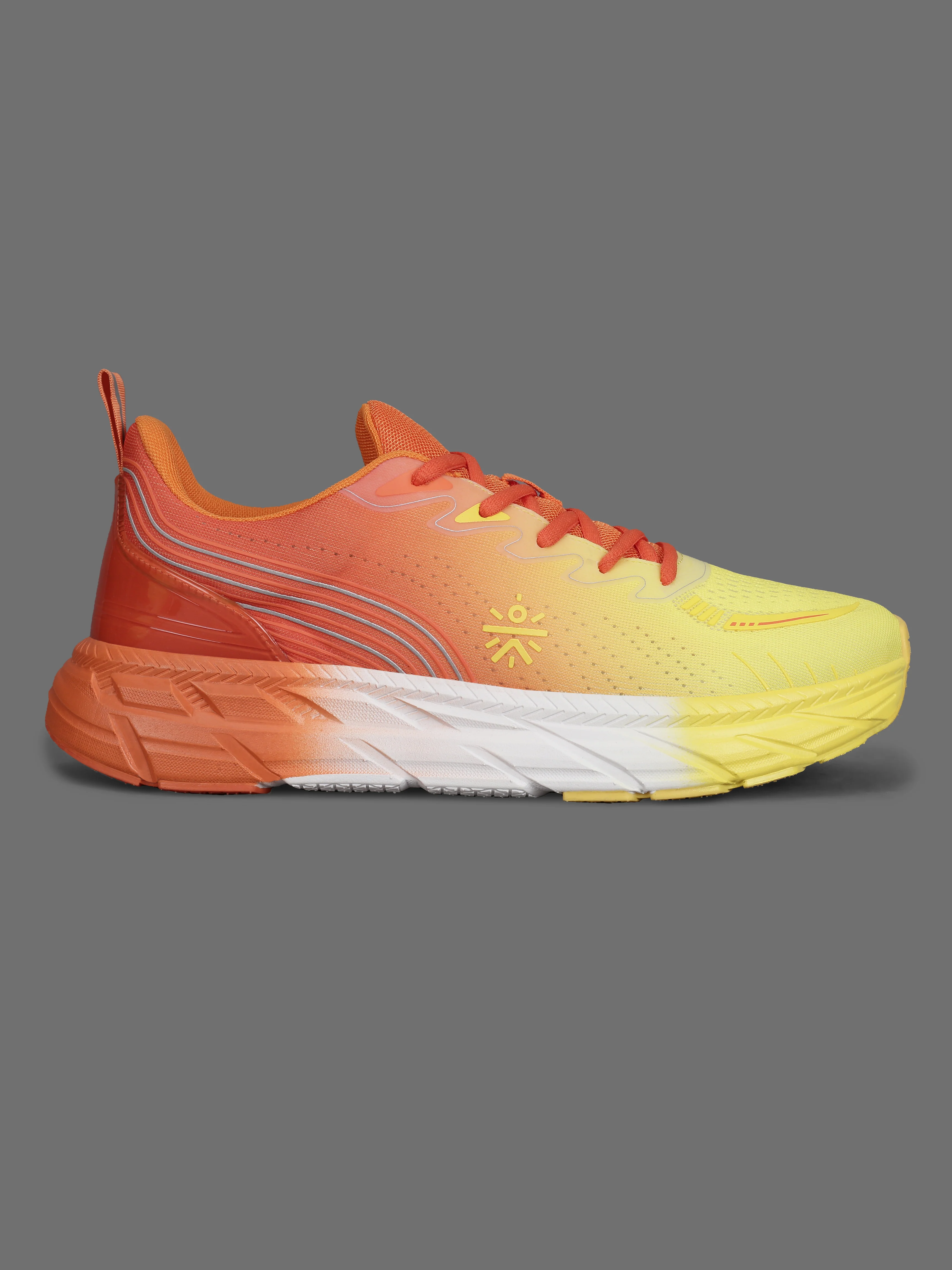 cult Men's Raptor Casual Shoes - Lemon Yellow/Orange - Image 2