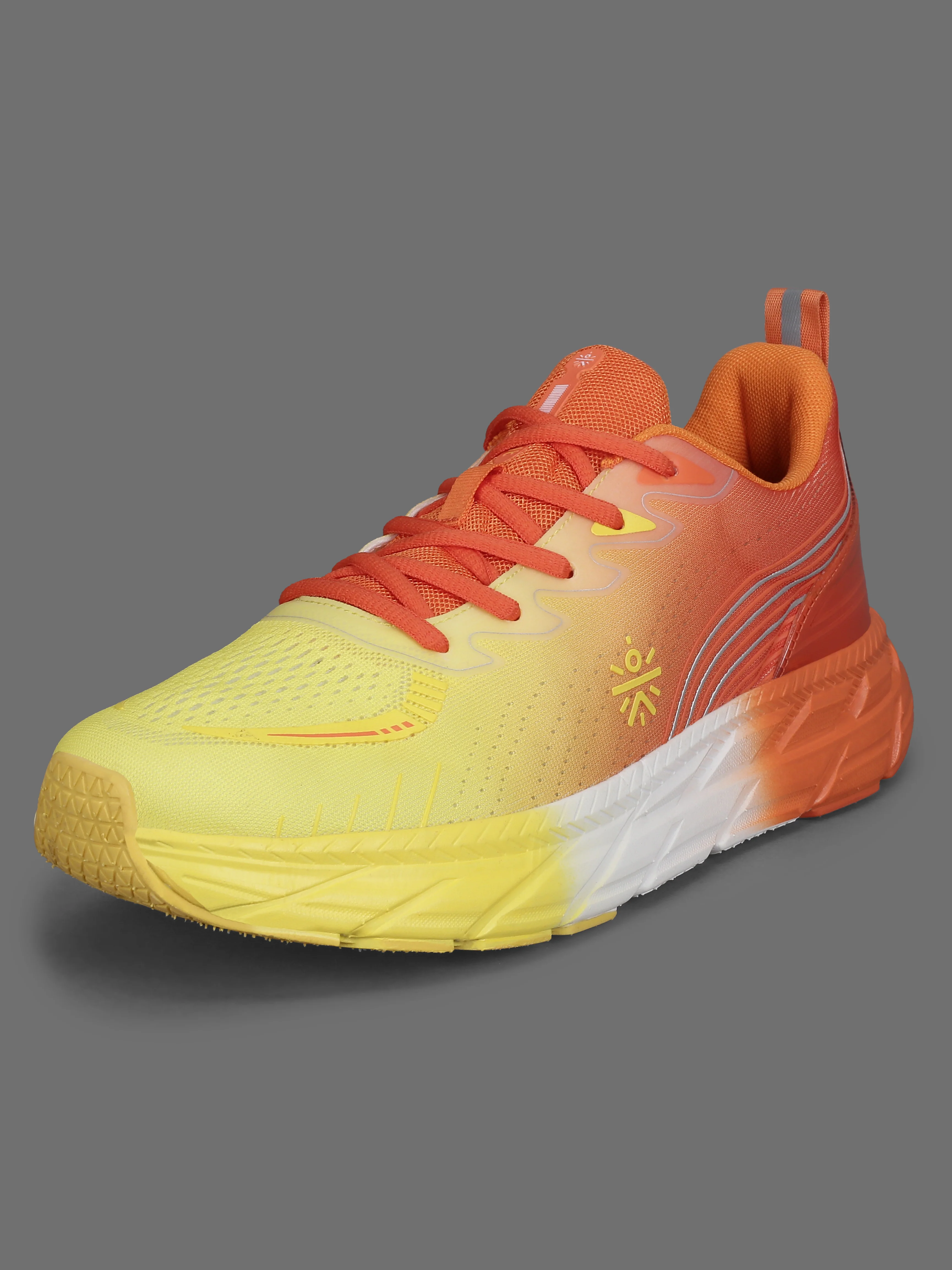 cult Men's Raptor Casual Shoes - Lemon Yellow/Orange - Image 4
