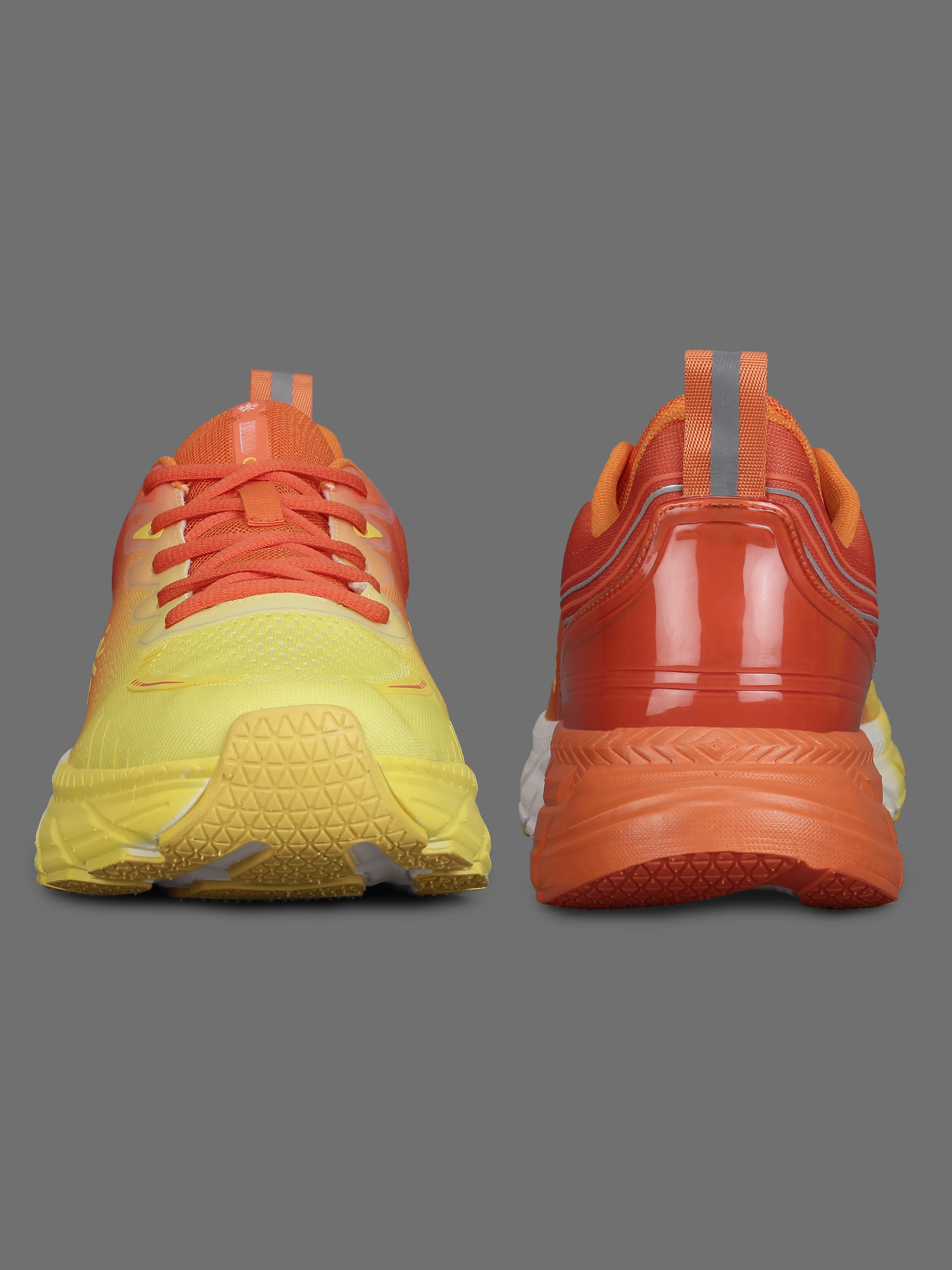 cult Men's Raptor Casual Shoes - Lemon Yellow/Orange - Image 7
