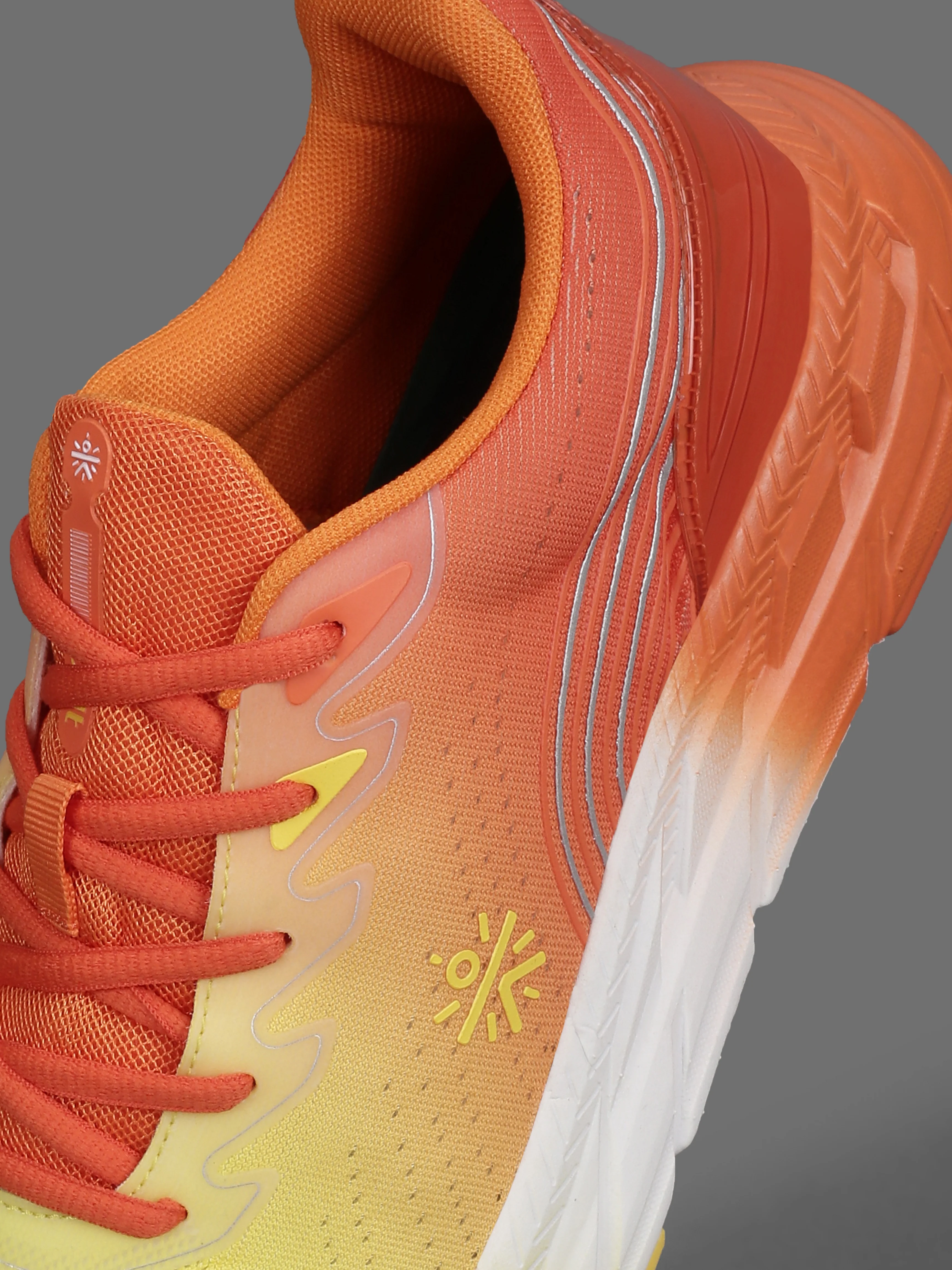 cult Men's Raptor Casual Shoes - Lemon Yellow/Orange - Image 9