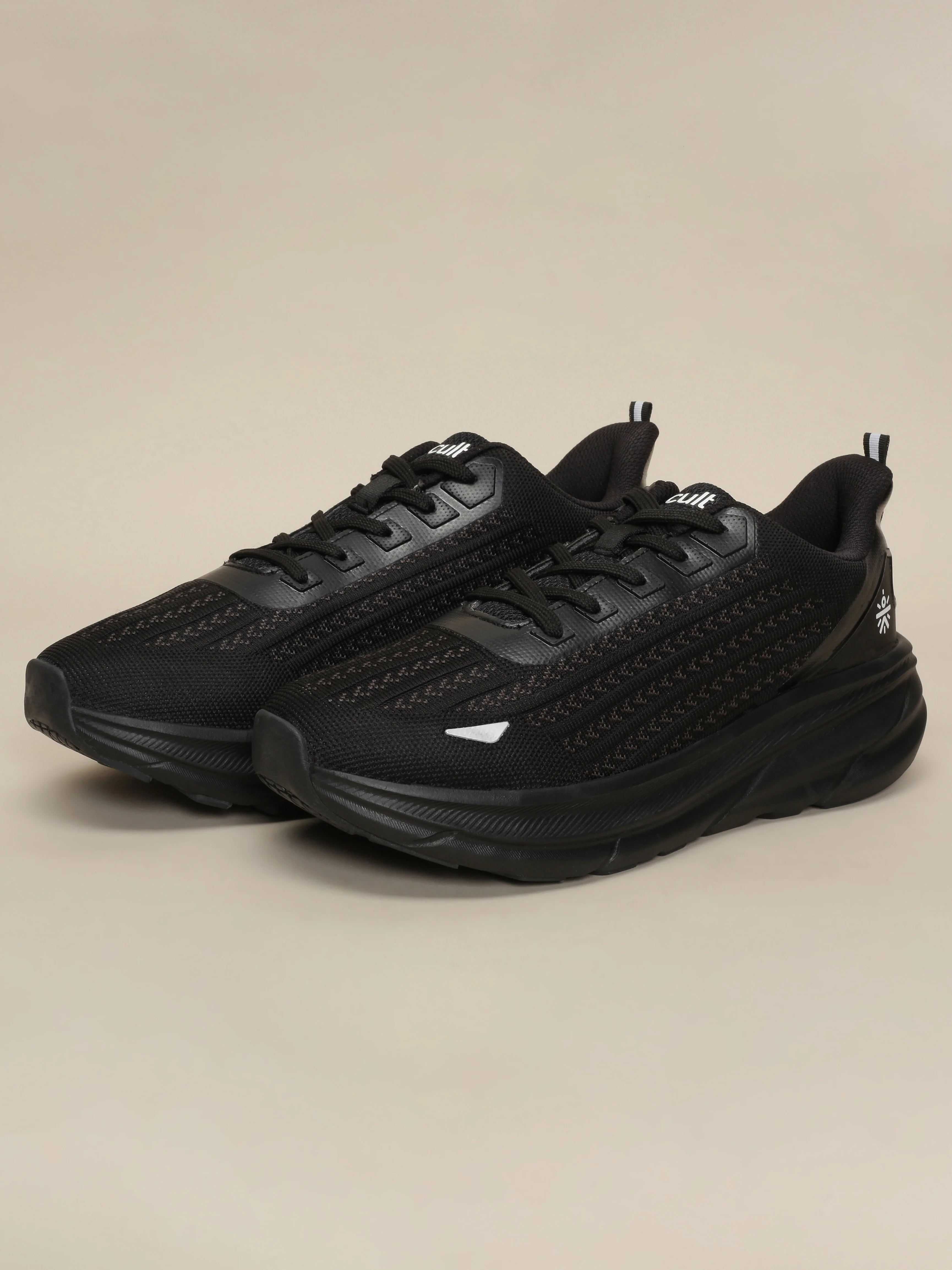 cult Men's Raze Running Shoes - Black - Image 3
