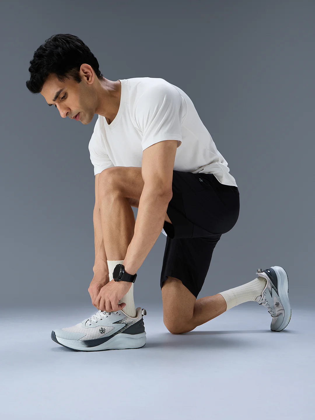 cult Men's Revix Running Shoes - L.Grey/D.Grey - Image 2