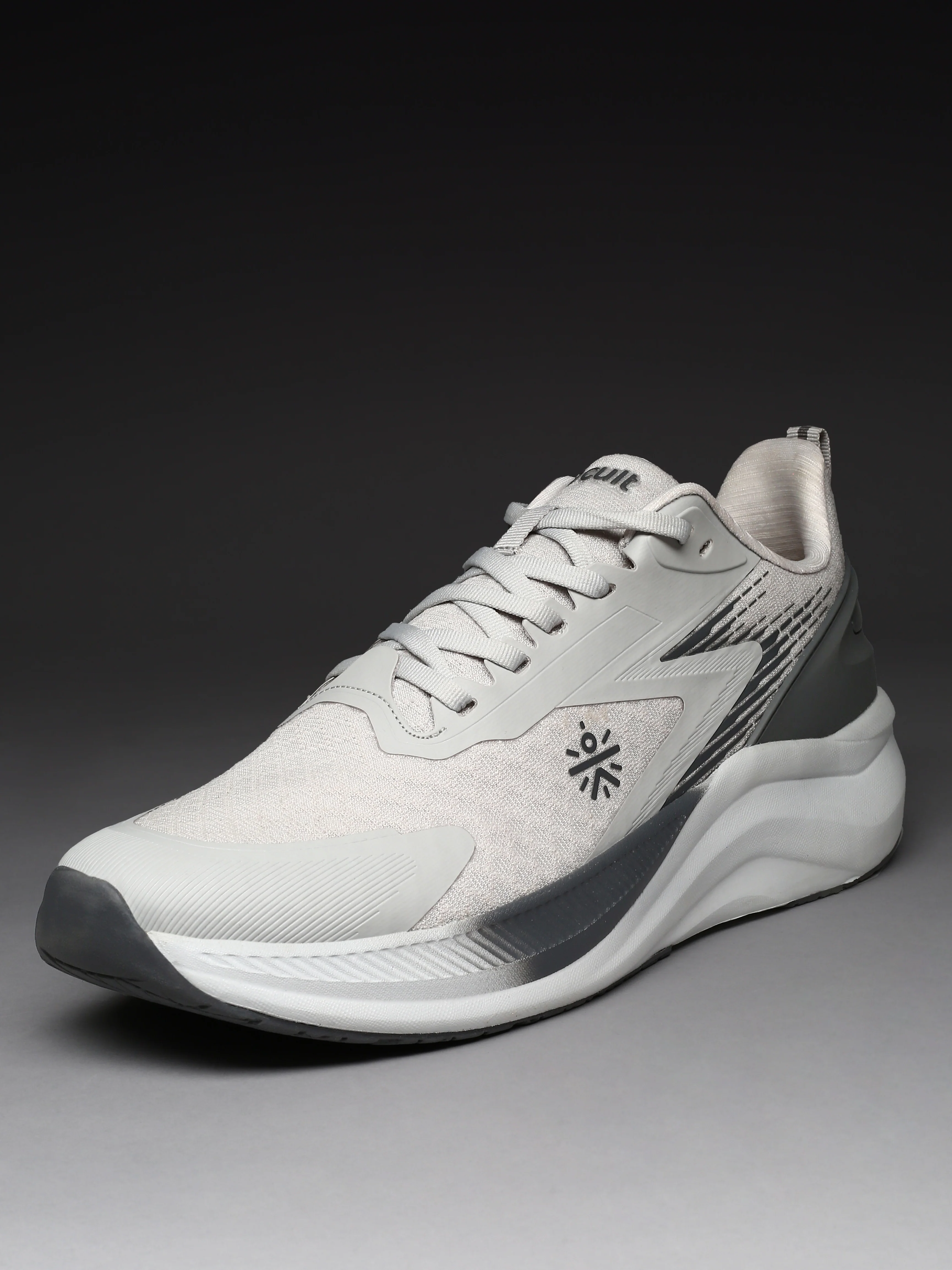 cult Men's Revix Running Shoes - L.Grey/D.Grey - Image 4