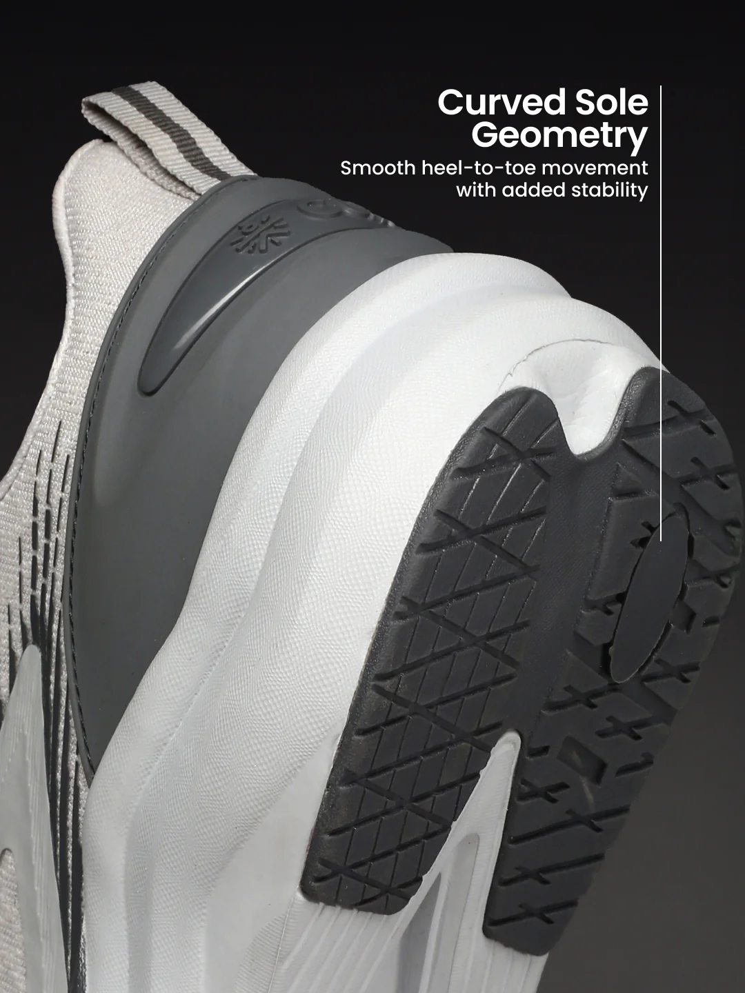 cult Men's Revix Running Shoes - L.Grey/D.Grey - Image 6