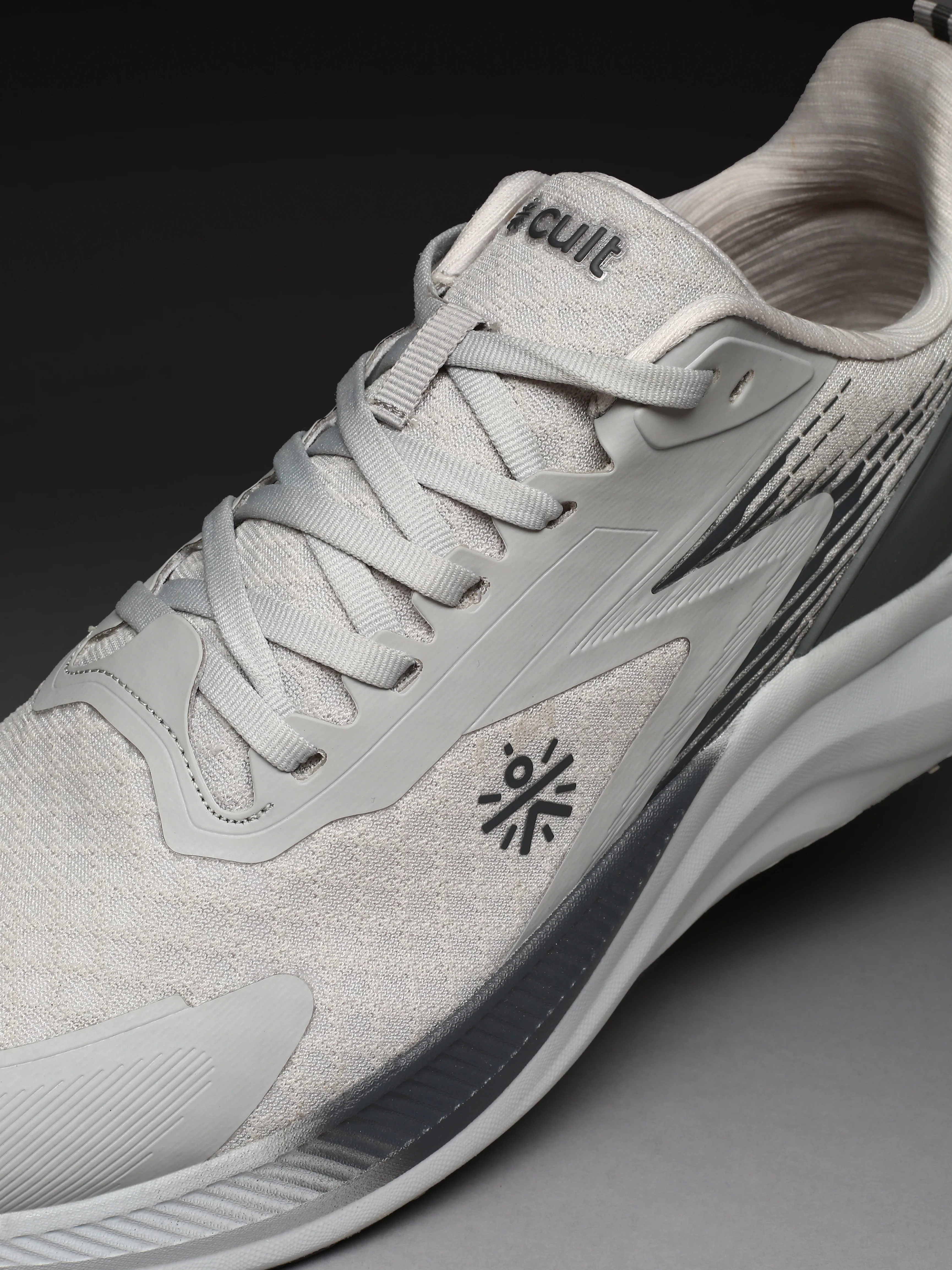 cult Men's Revix Running Shoes - L.Grey/D.Grey - Image 8