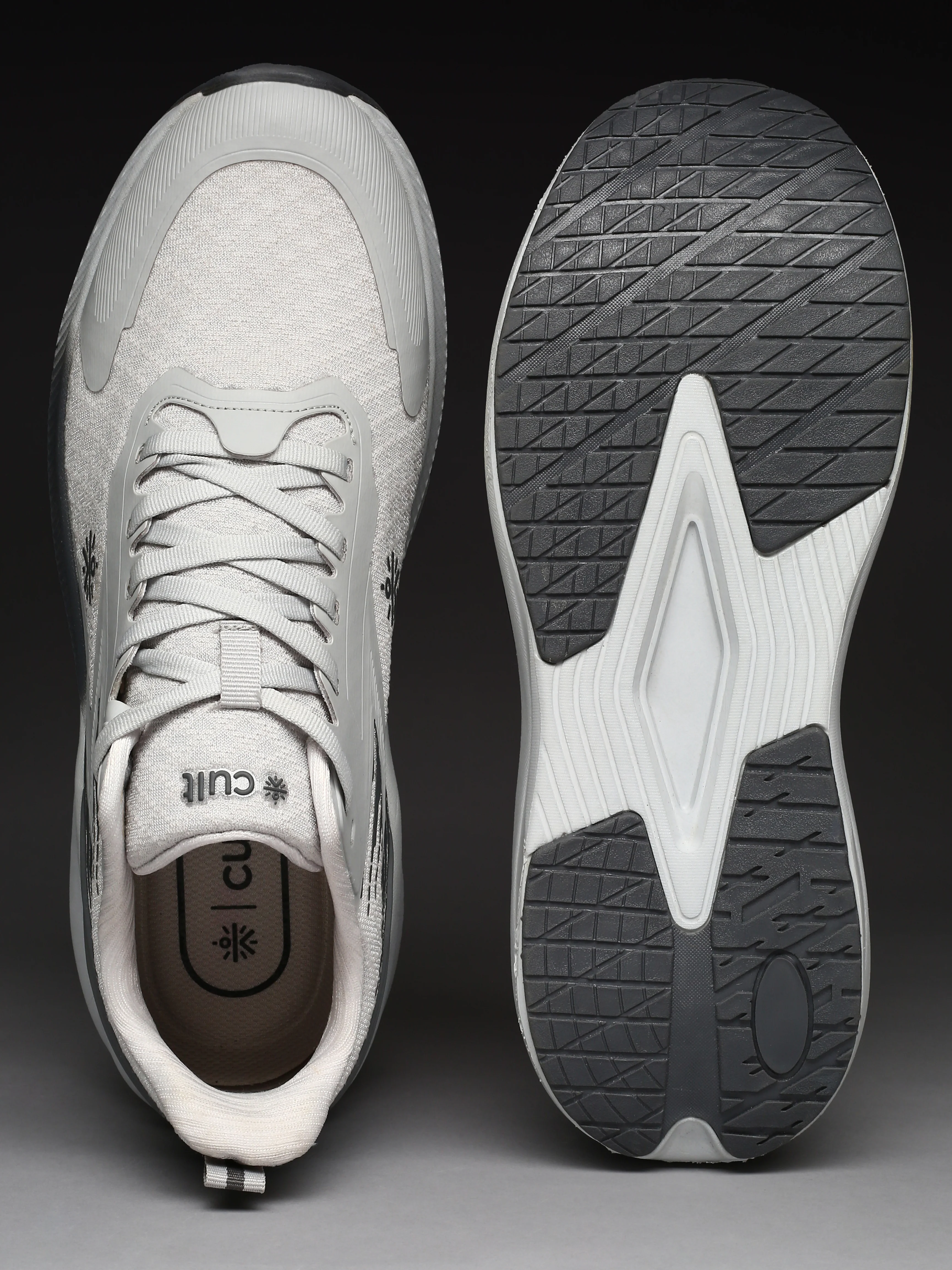 cult Men's Revix Running Shoes - L.Grey/D.Grey - Image 9