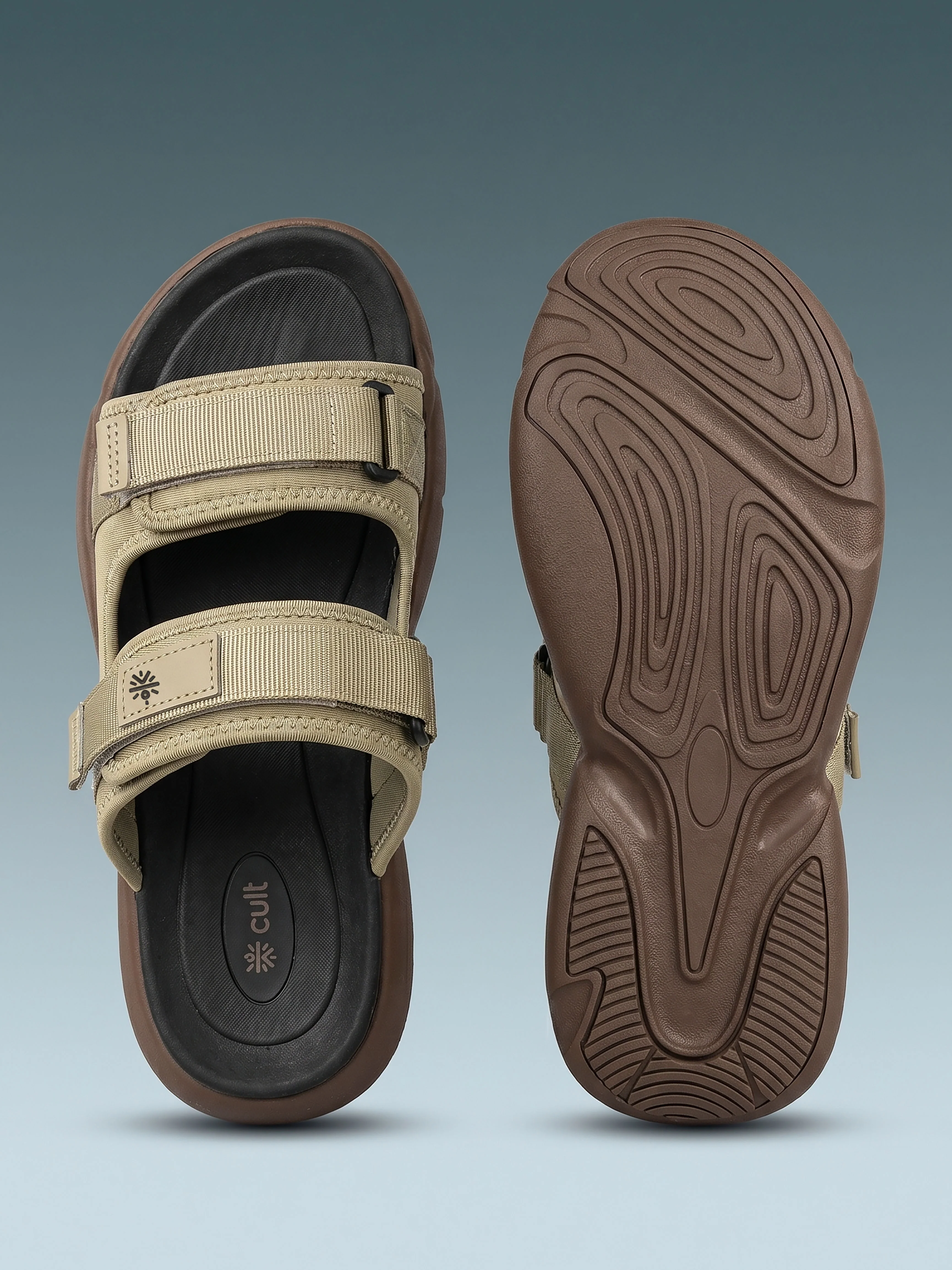 cult Men's SoftTread Sliders - Beige - Image 8