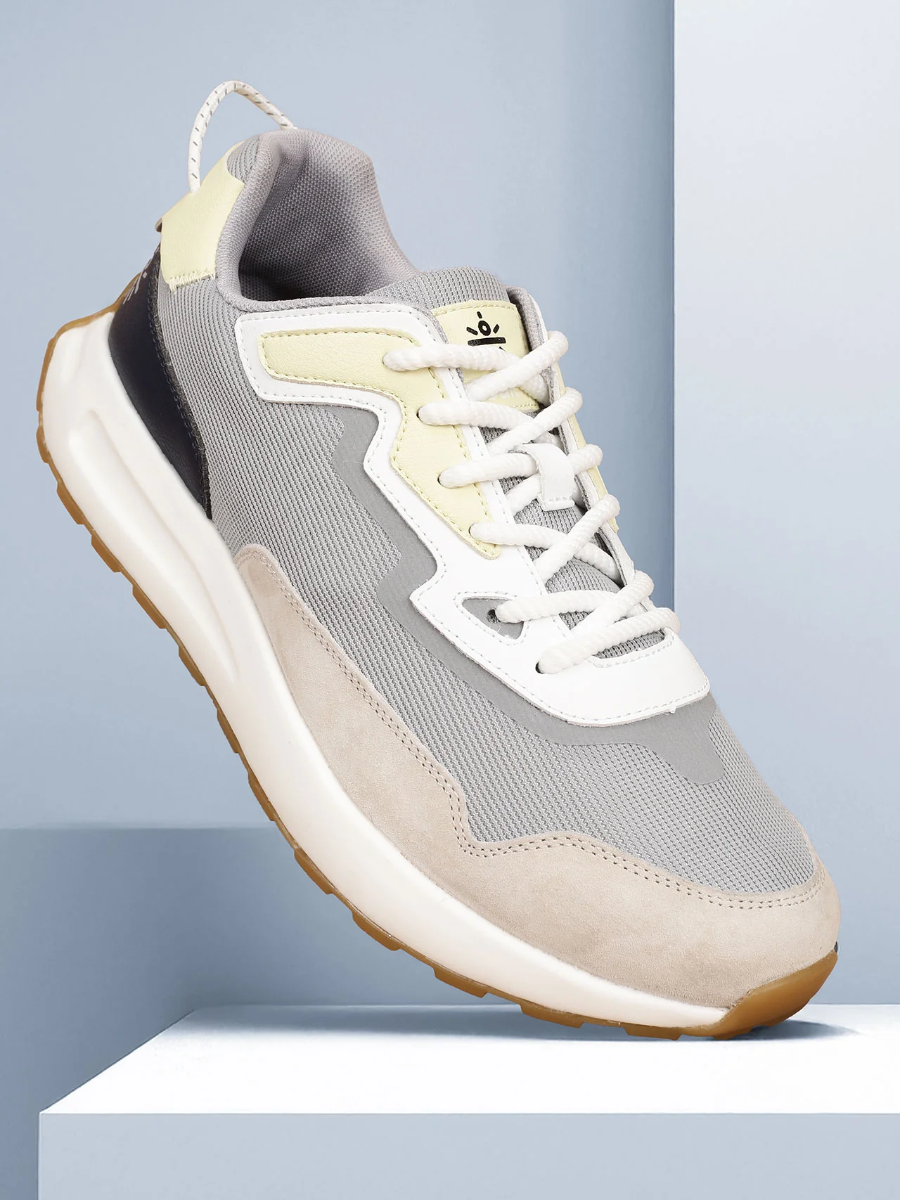 cult Men's StarDust Sneaker Shoes - Grey/Beige - Image 3