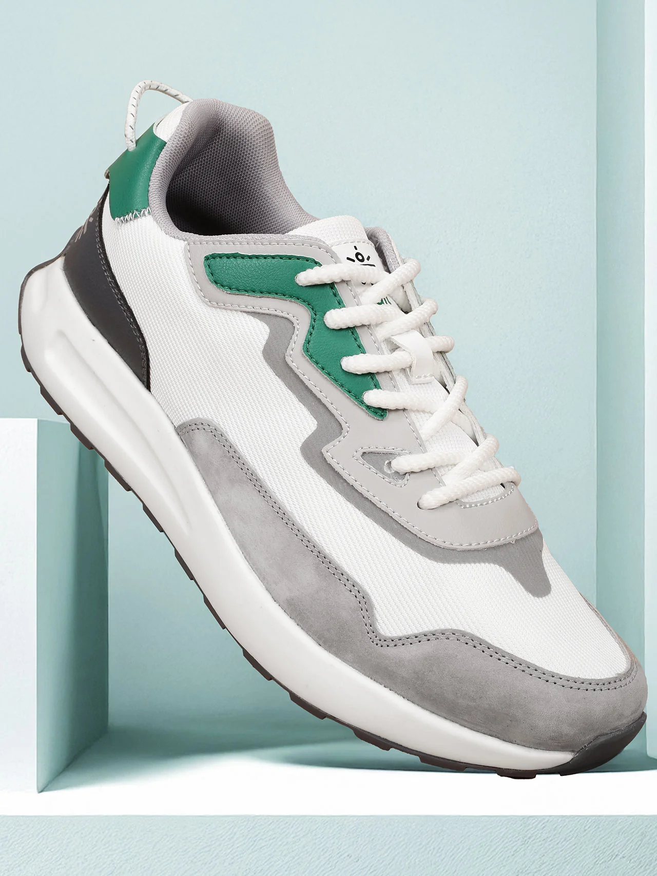 cult Men's StarDust Sneaker Shoes - White/Green - Image 10