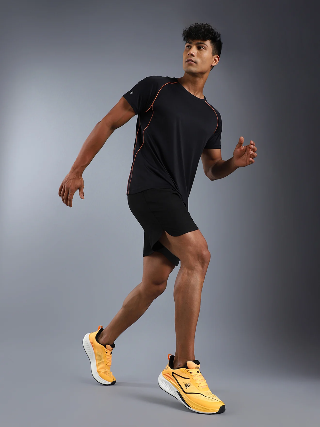 cult Men's Stratus Running Shoes - Orange - Image 2