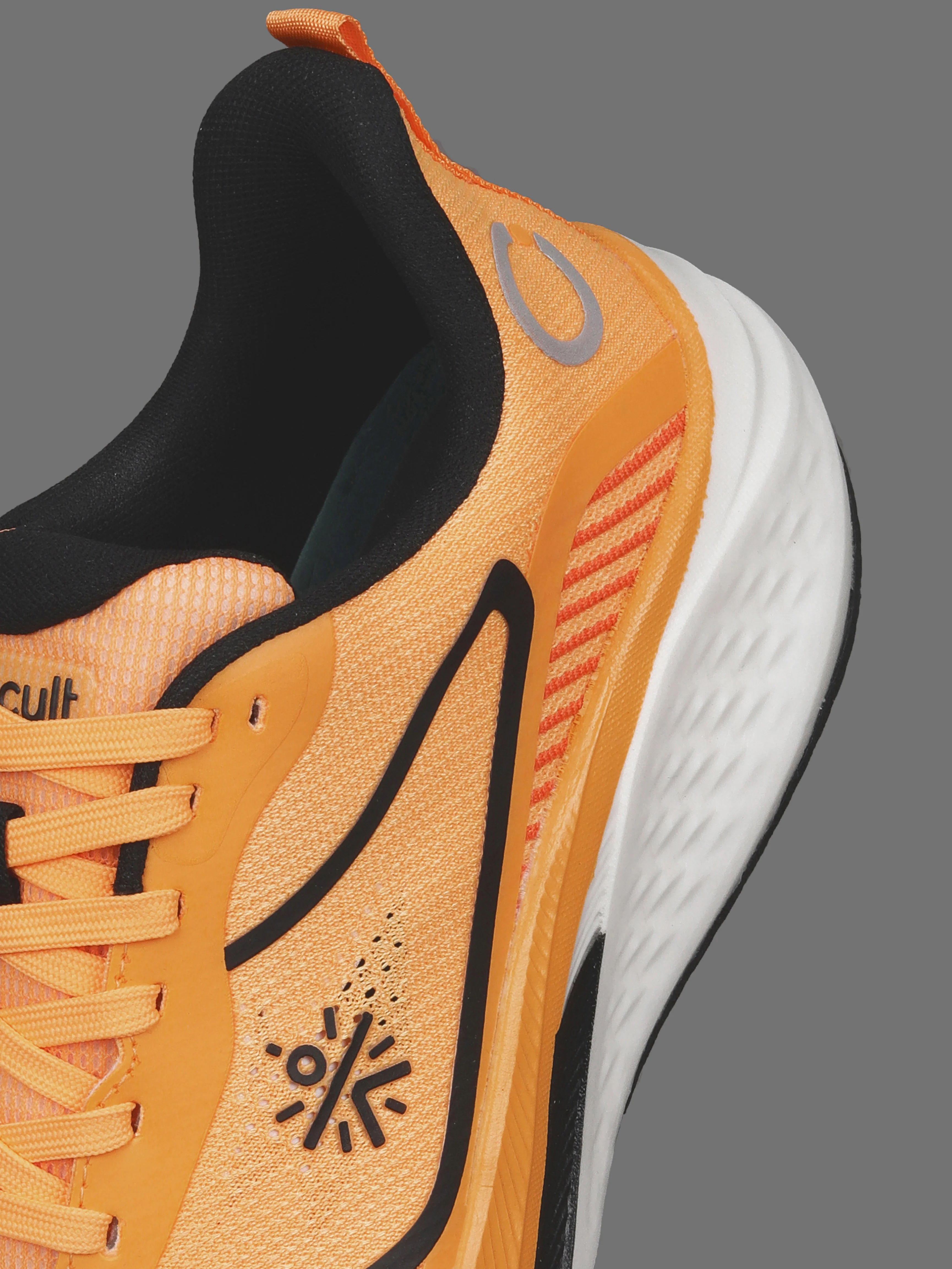 cult Men's Stratus Running Shoes - Orange - Image 9