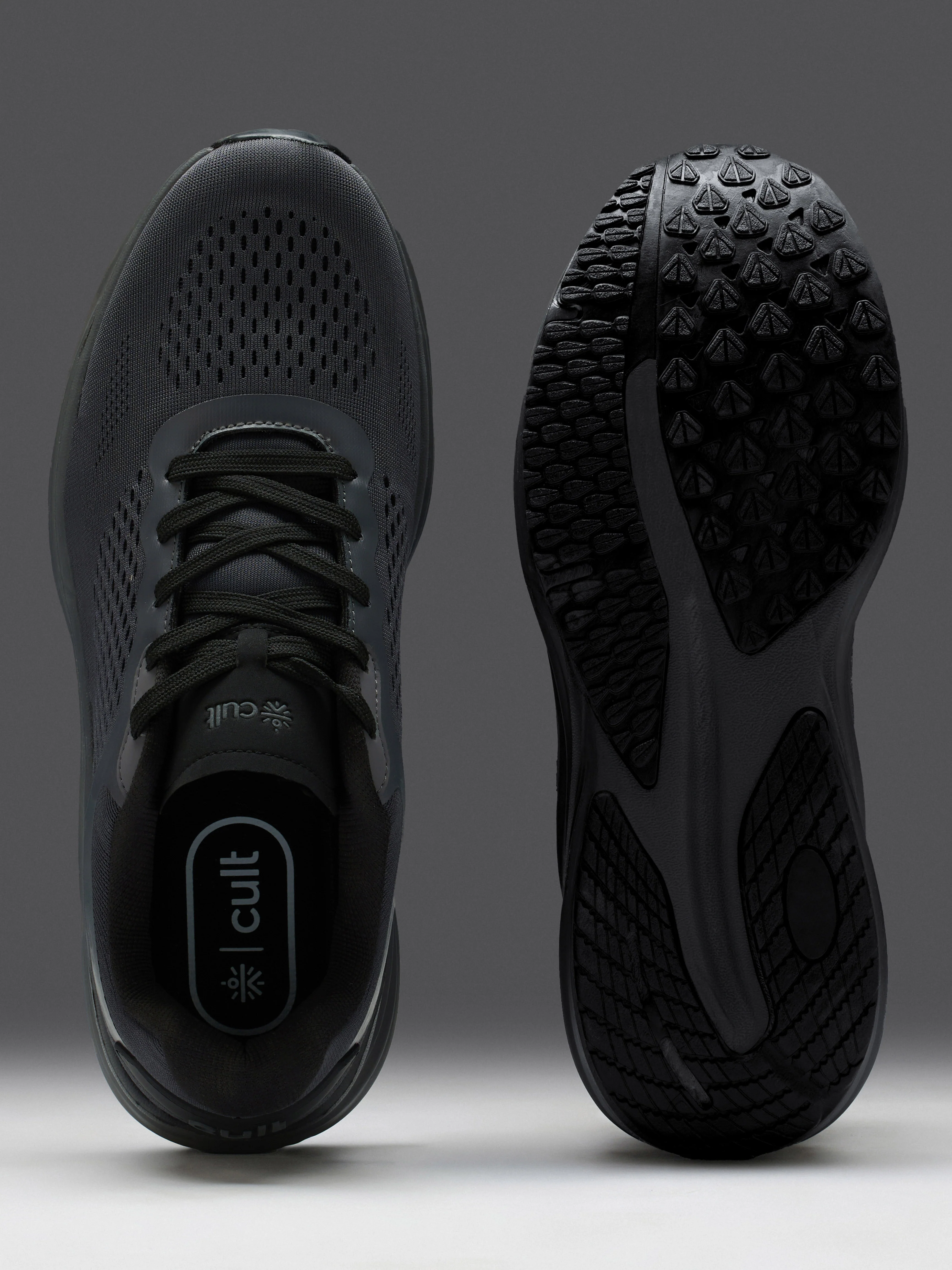 cult Men's StridePro Running Shoes - D.Grey - Image 9
