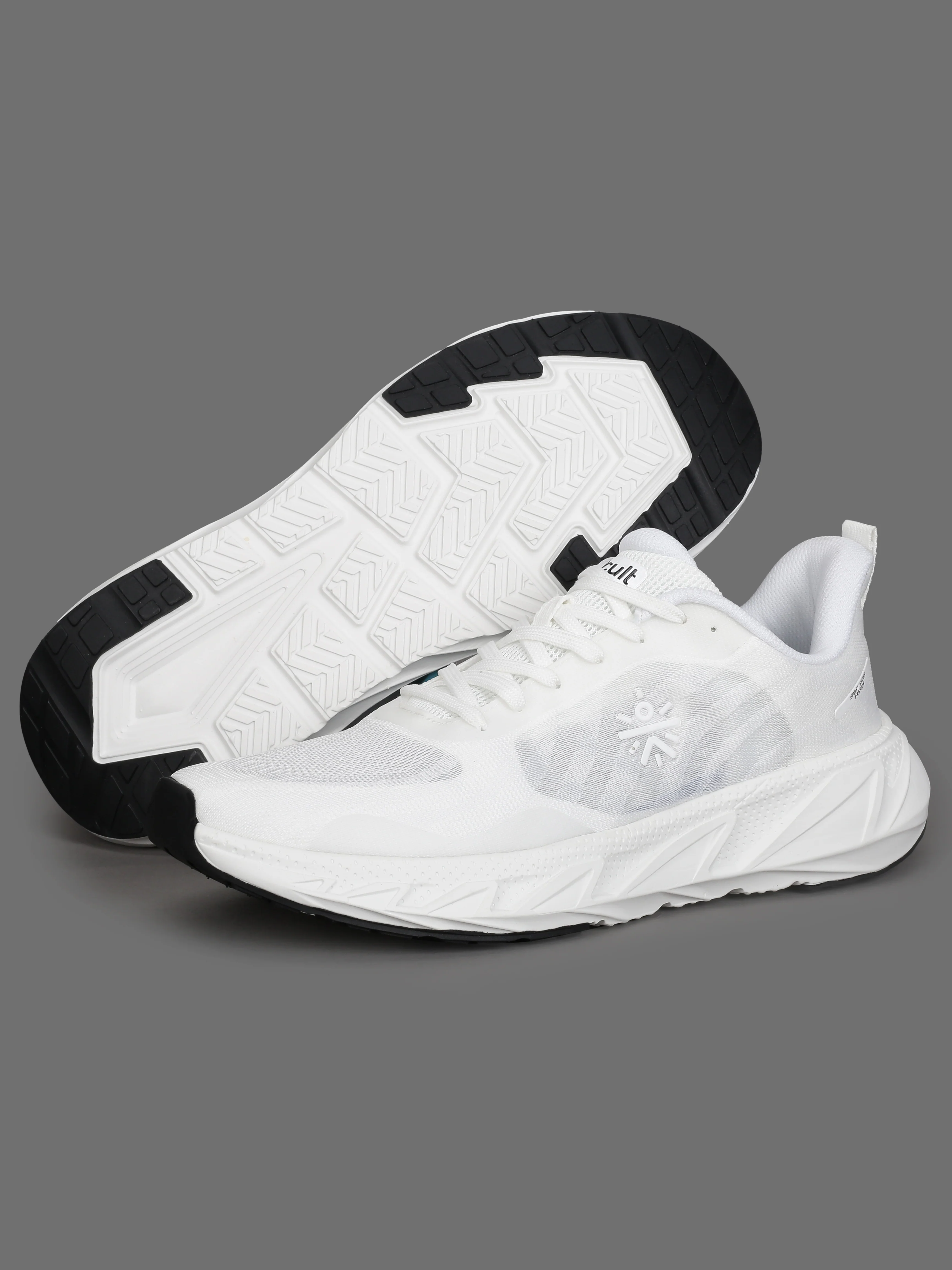 cult Men's StridePulse Running Shoes - White - Image 11