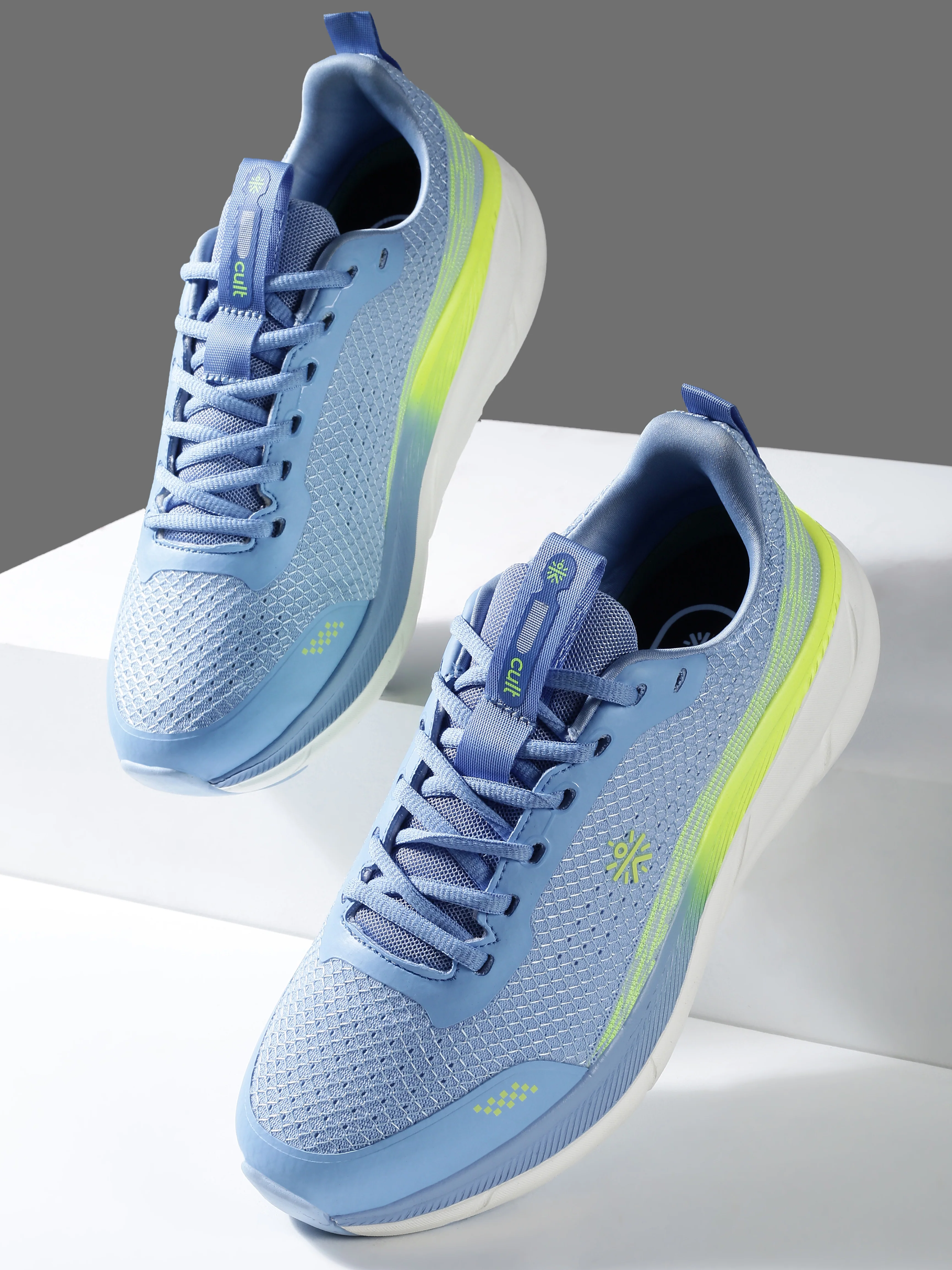 cult Men's Strion Running Shoes - Blue - Image 2