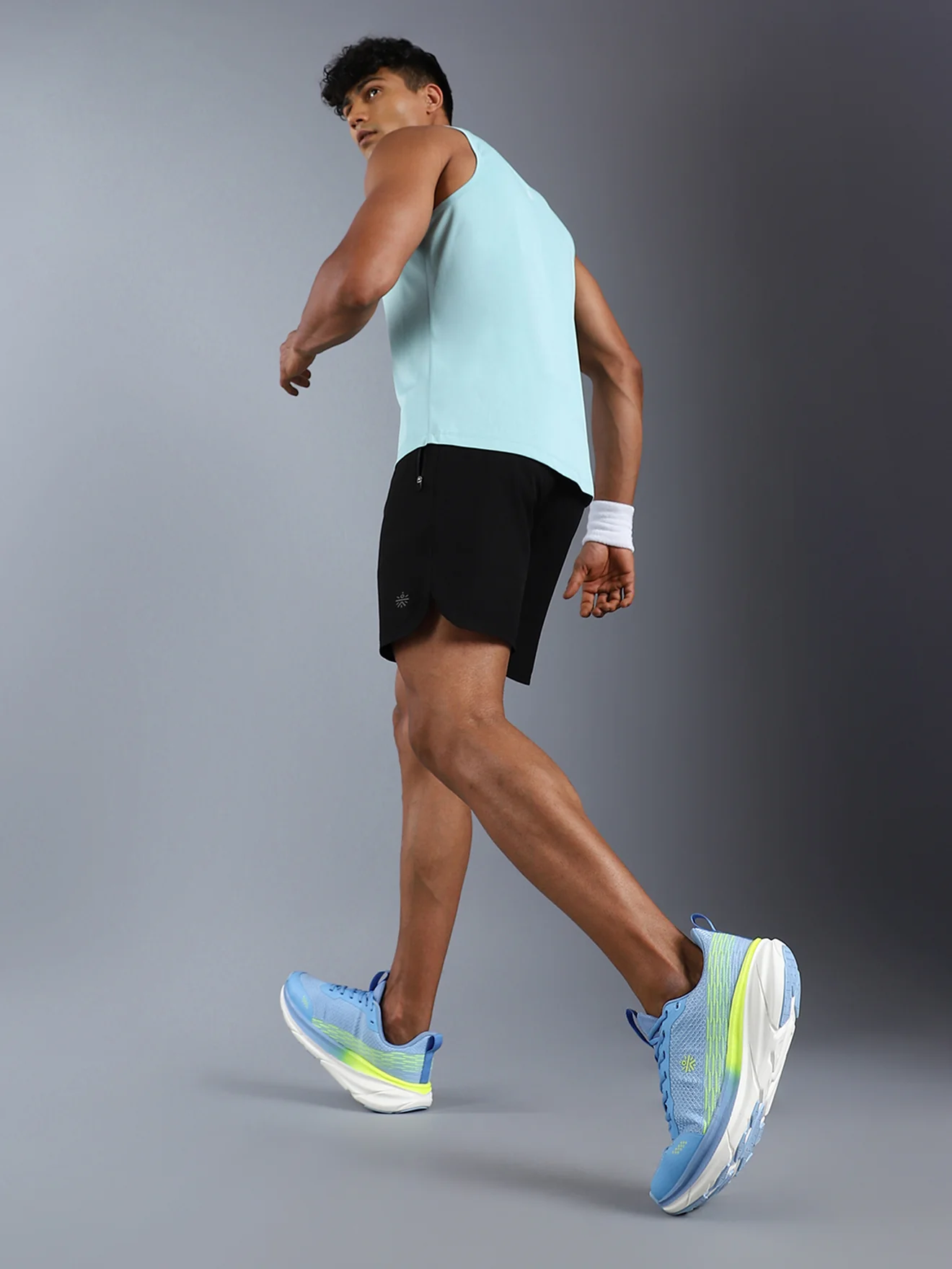cult Men's Strion Running Shoes - Blue - Image 3