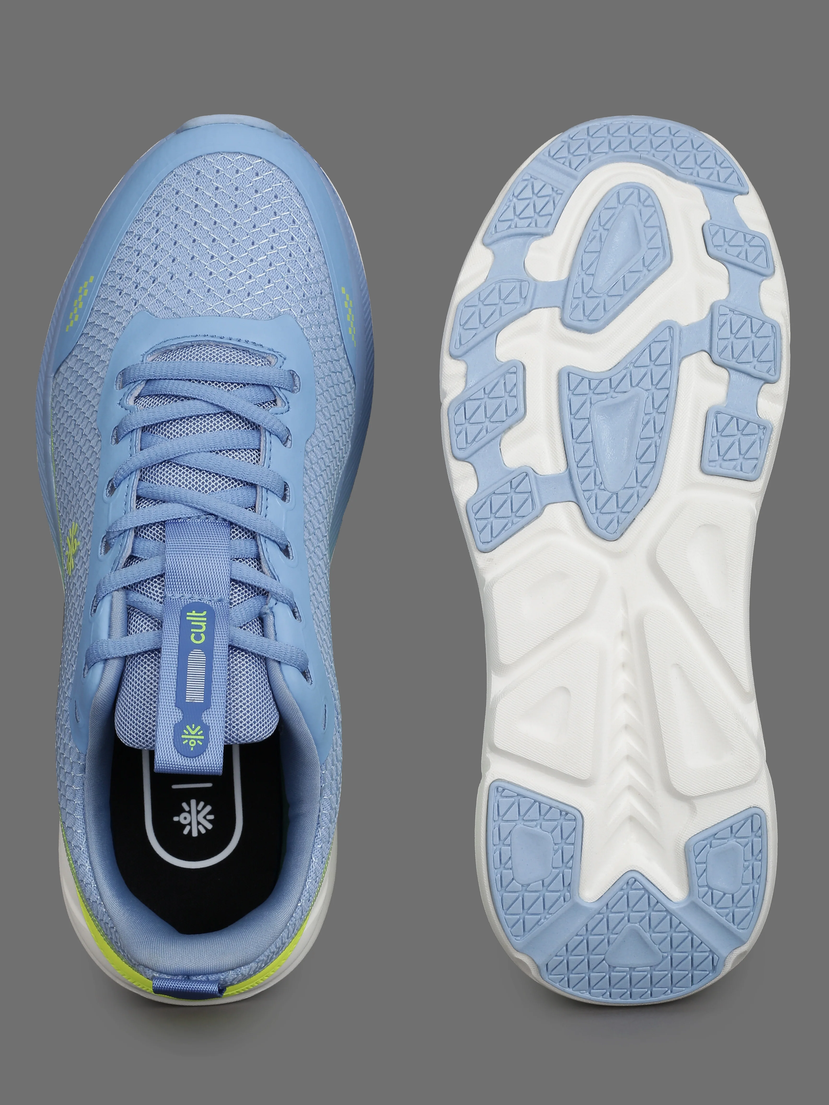 cult Men's Strion Running Shoes - Blue - Image 6